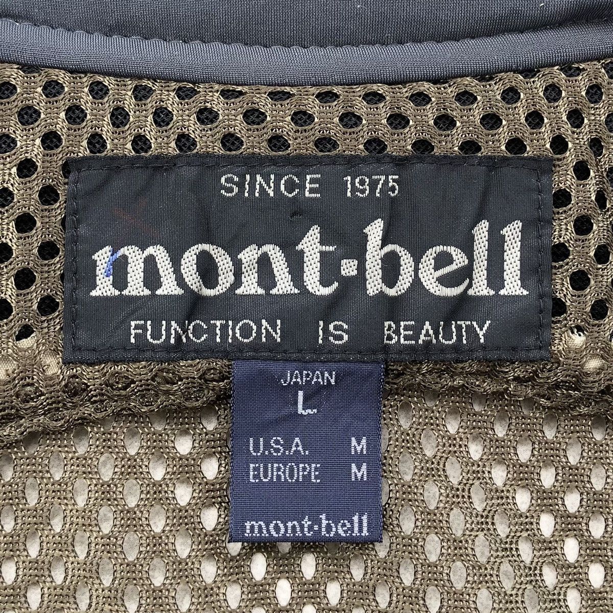 Montbell Vintage Mont-bell Utility Field Vest Jacket Size US M / EU 48-50 / 2 - 11 Thumbnail