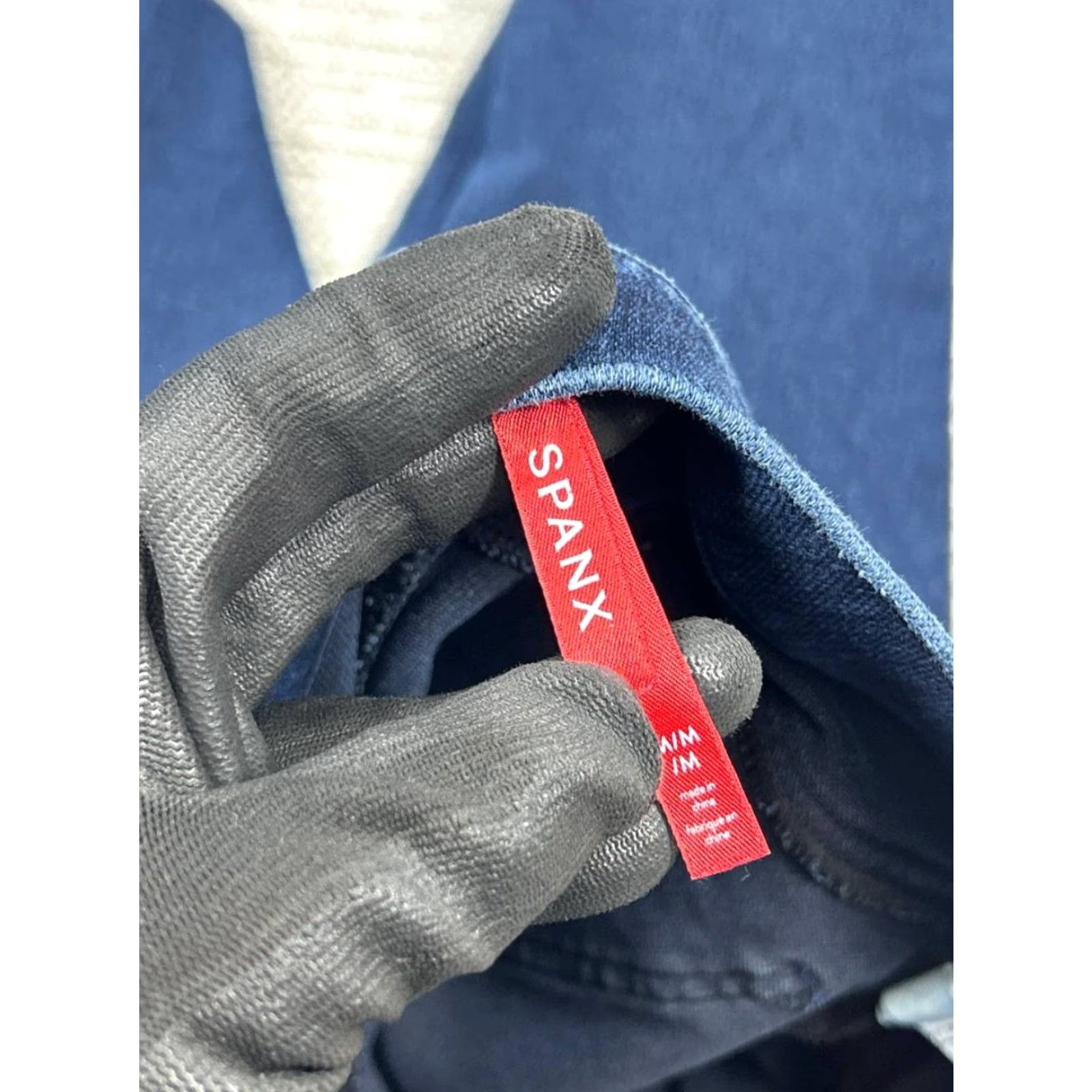 Spanx Spanx Jeggings Womens Medium Dark Wash Denim Pull On Size 32" / US 10 / IT 46 - 6 Thumbnail