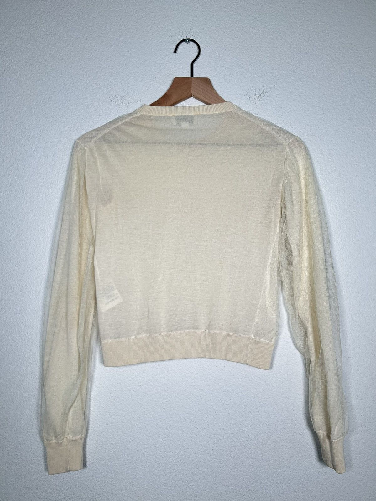 Acne Studios Mesh Net Double Layered Sweater Size US XS / EU 42 / 0 - 2 Thumbnail
