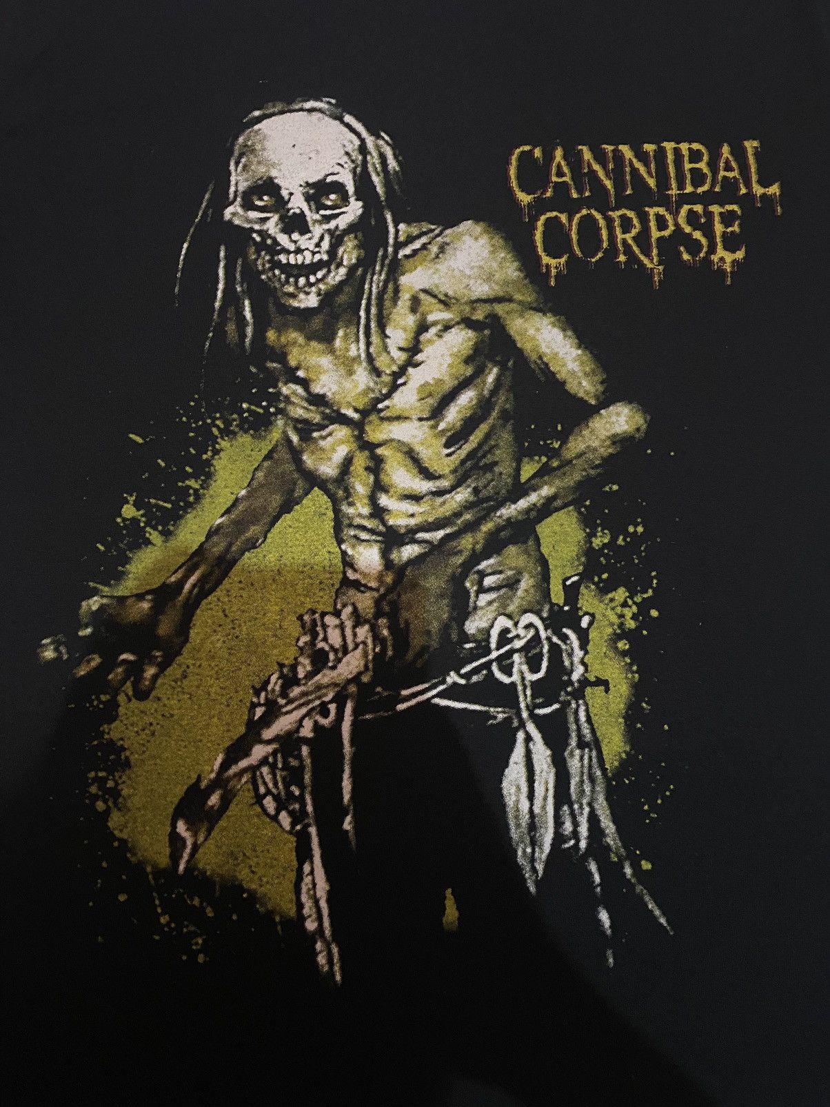 Band Tees × Vintage 🔥RARE🔥 Vintage Cannibal Corpse Torture Album tee Size US L / EU 52-54 / 3 - 3 Thumbnail