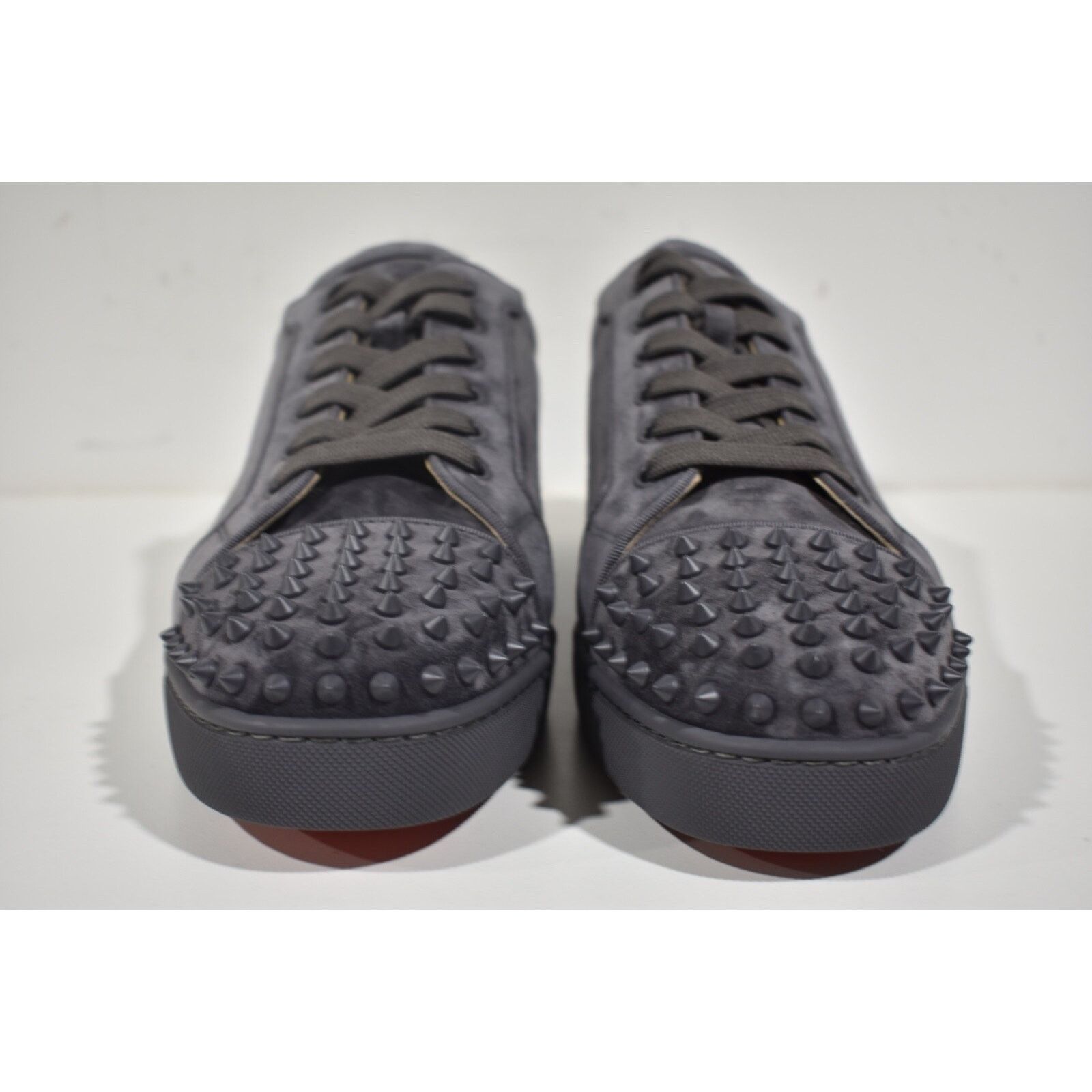 Christian Louboutin Christian Louboutin Louis Junior Spikes Orlato Flat Smoky Size US 14 / EU 47 - 6 Thumbnail