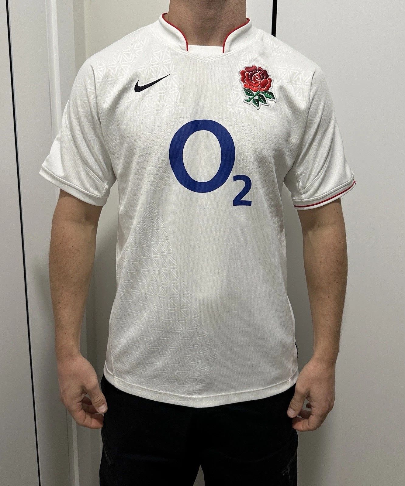 Nike National England 2009 2010 Rugby Jersey T-Shirt Nike Vintage Size US S / EU 44-46 / 1 - 1 Thumbnail