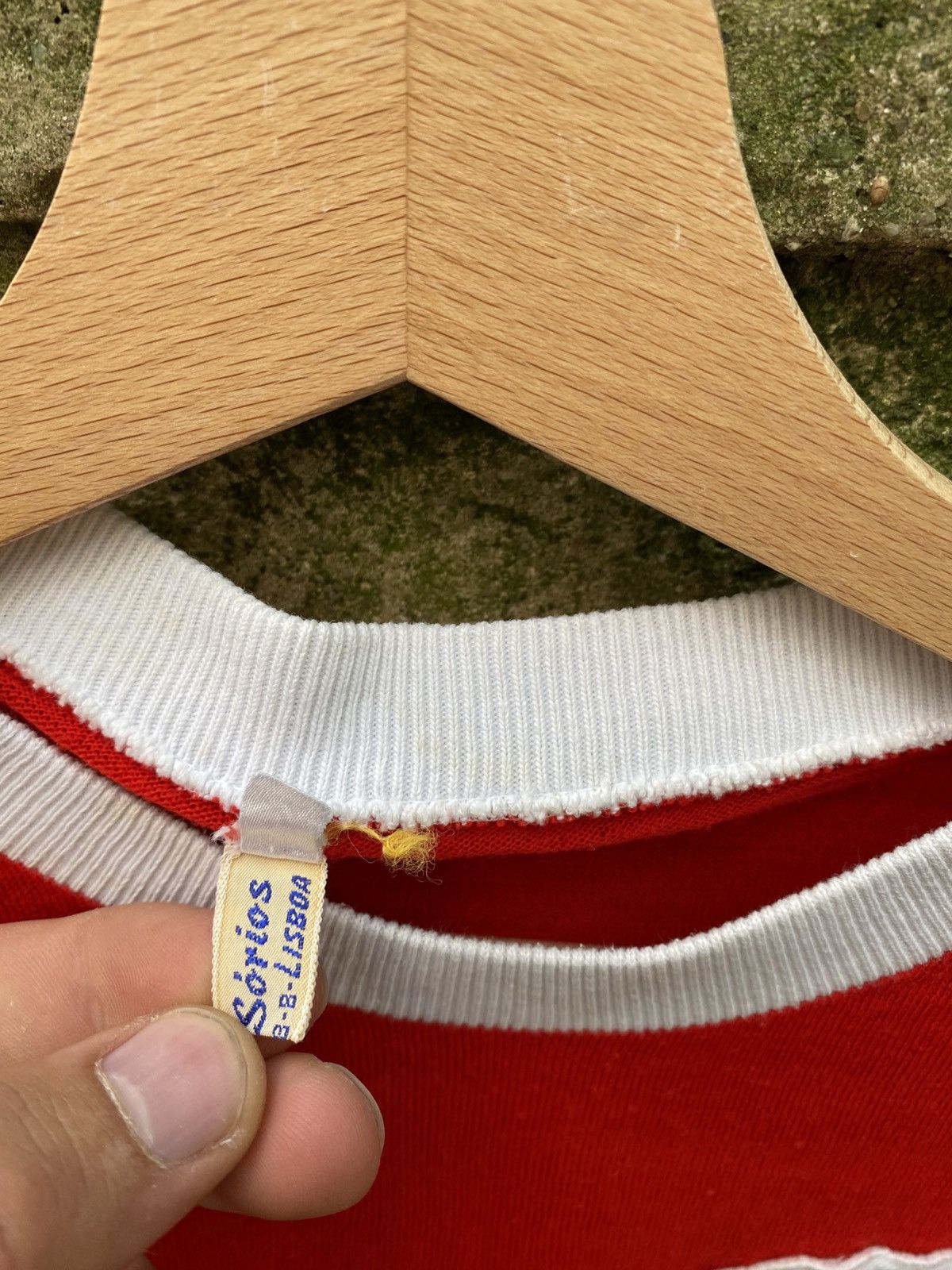 Other Vintage 1972/1973 Sl Benfica Match Worn 7 Soccer Jersey Rare Size US M / EU 48-50 / 2 - 4 Thumbnail