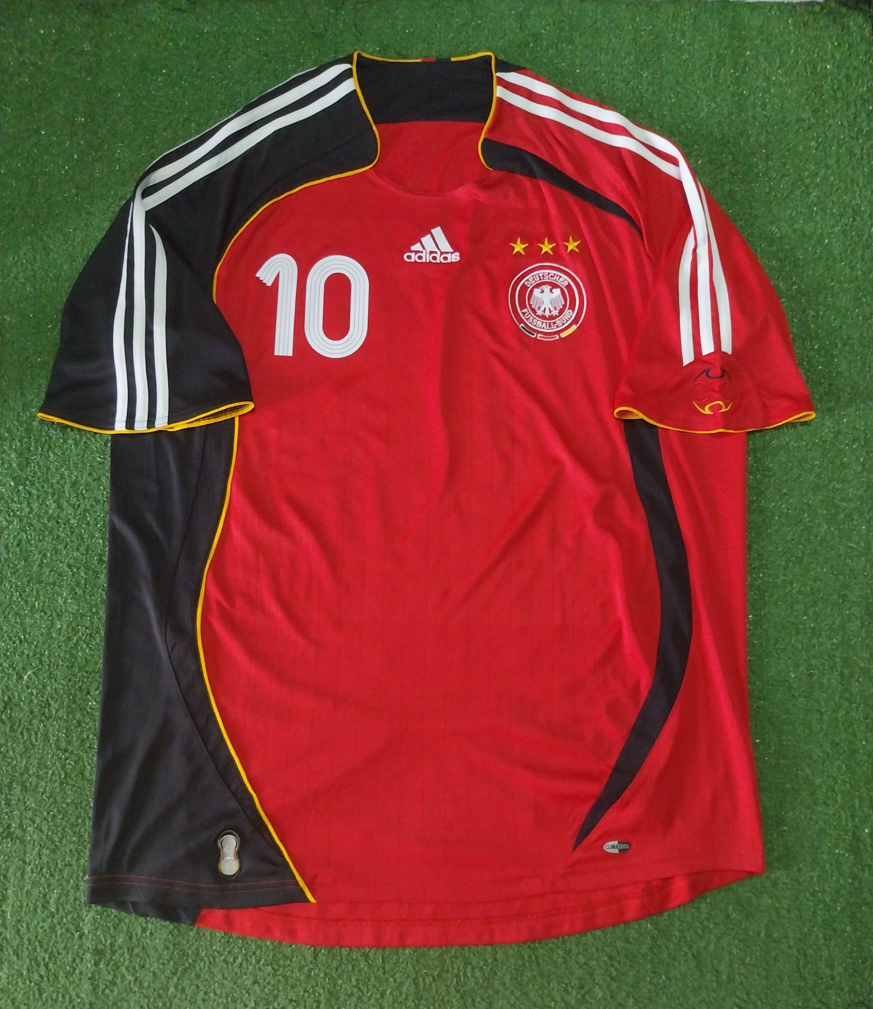 Adidas Germany away 2006 toni kroos jersey football Size US XL / EU 56 / 4 - 1 Thumbnail