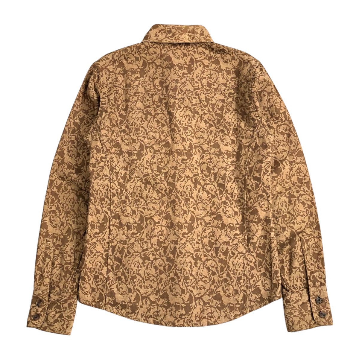 Issey Miyake × Japanese Brand × Tete Homme 1990s Tete Homme Issey Miyake Double Pocket Florals Shirt Size US M / EU 48-50 / 2 - 14 Thumbnail