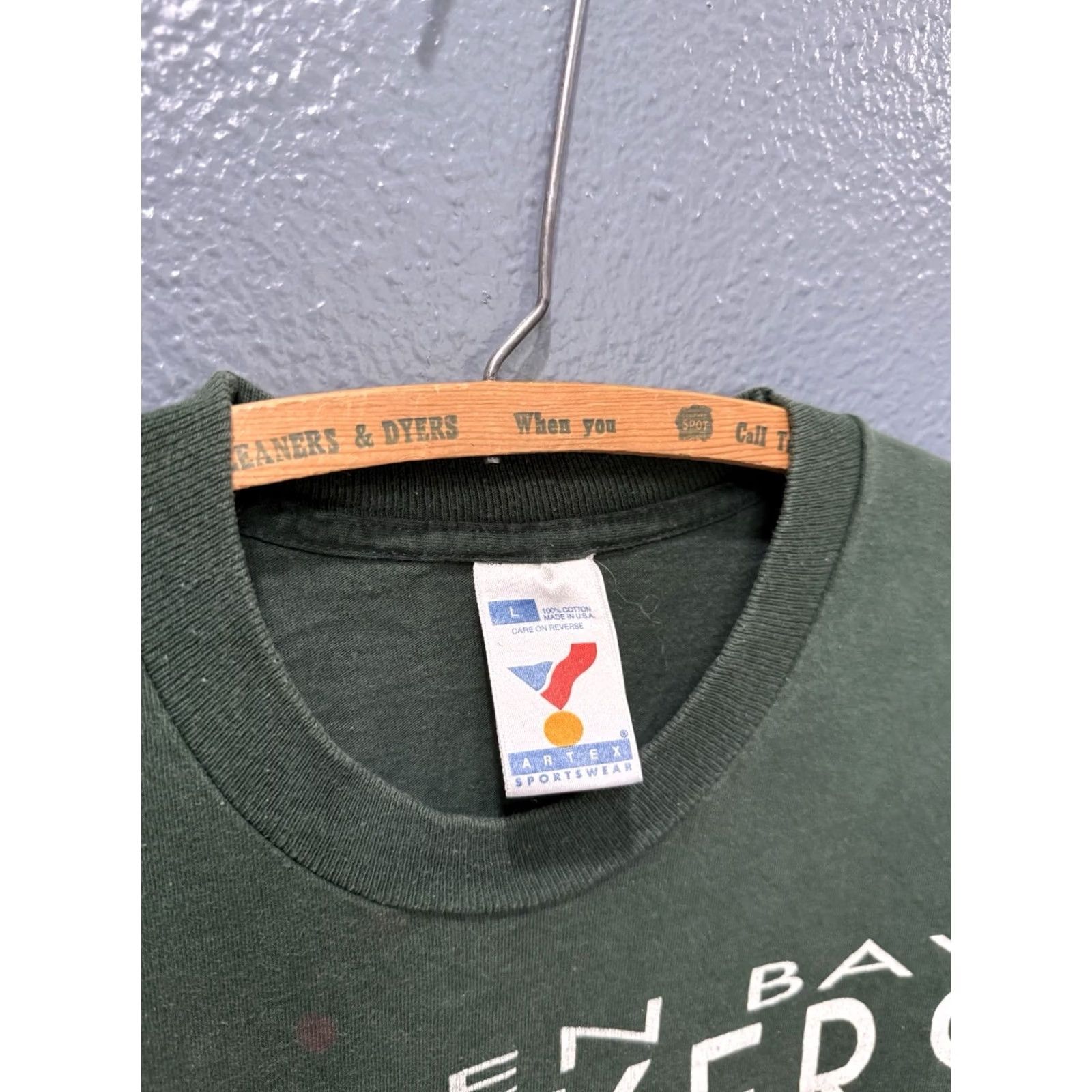 Vintage VINTAGE 90s Jostens NFL Green Bay Packers Taz Looney Tunes Tee L Green Mens 90s Size US L / EU 52-54 / 3 - 2 Thumbnail