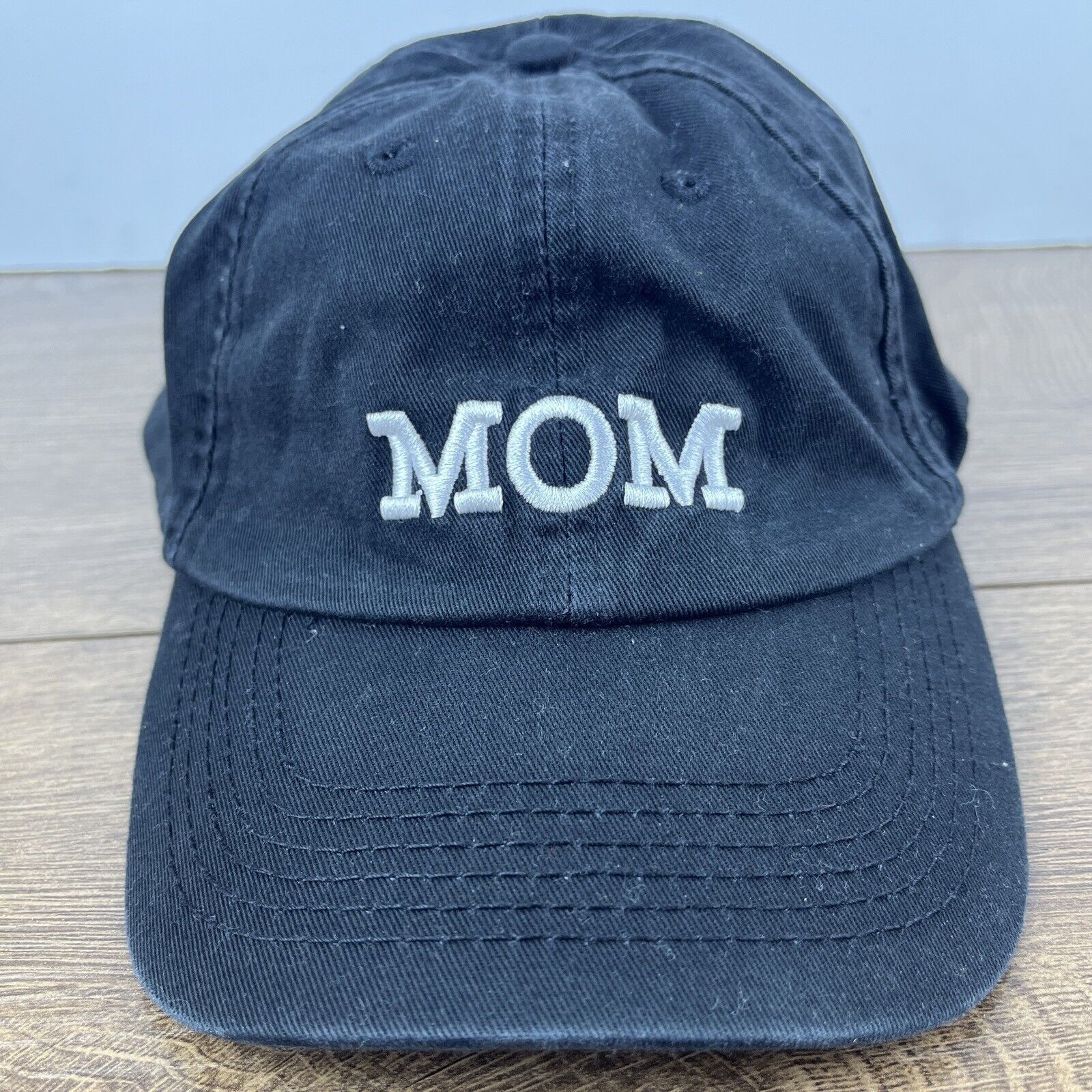 Other Mom Hat Mom Baseball Hat Black Hat Adjustable Adult Size Hat Size ONE SIZE - 1 Thumbnail