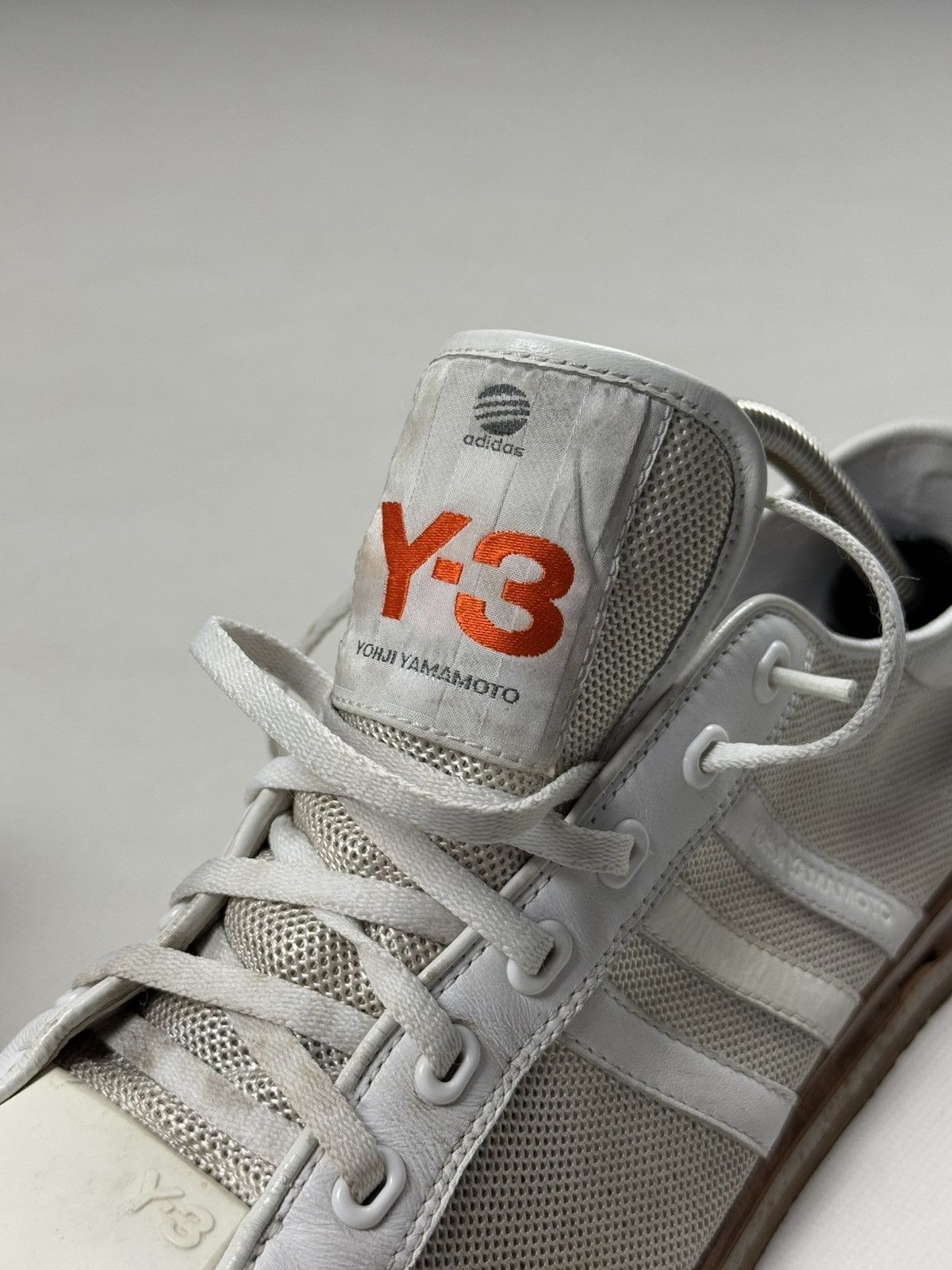 Y-3 Y-3 Yohji Yamamoto Adidas Men’s Low Top Sneakers Shoes Size US 9.5 / EU 42-43 - 19 Thumbnail