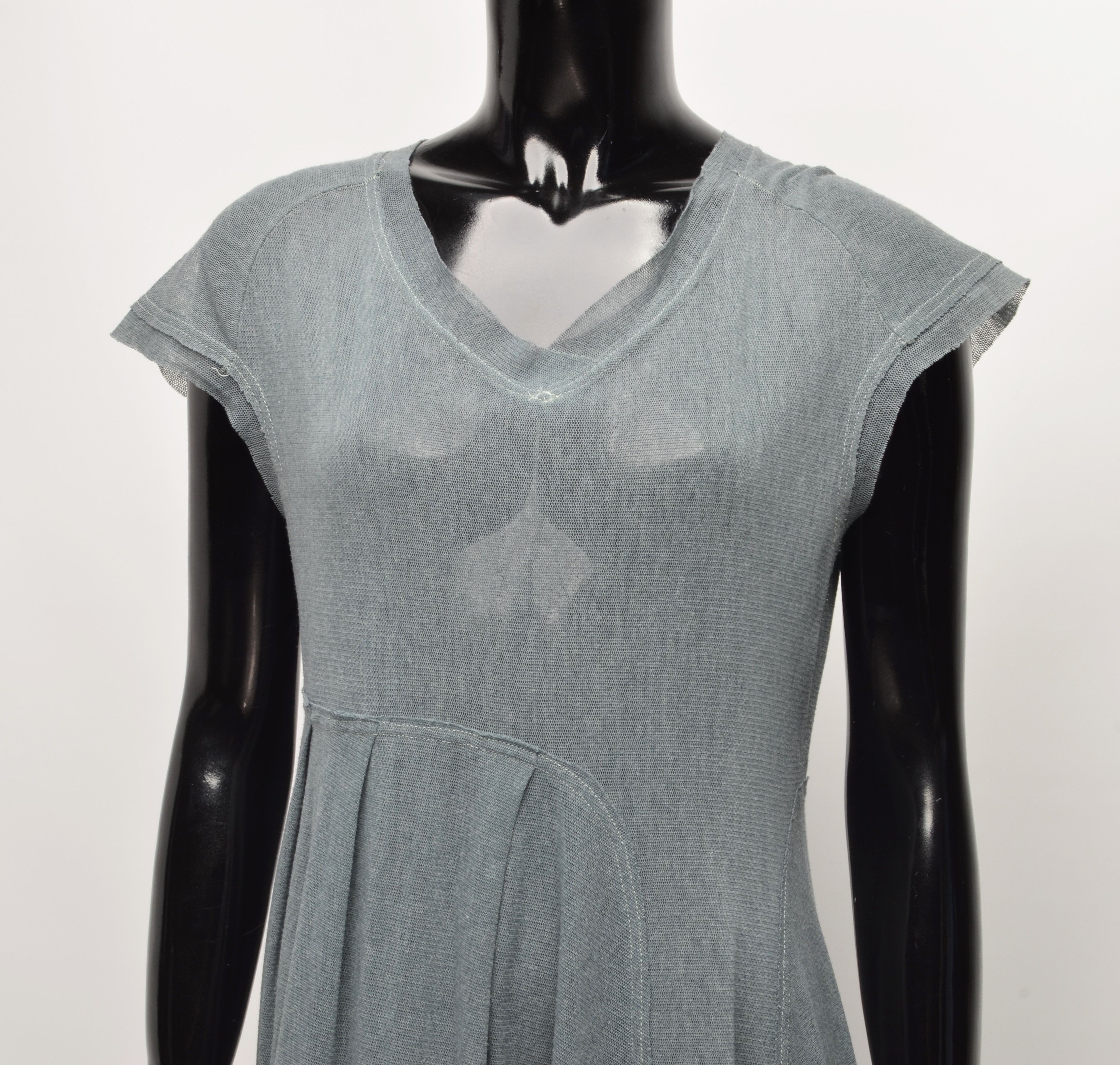 Vintage Vintage Lilith Paris Mesh Coquette Midi Flared Dress Size M / US 6-8 / IT 42-44 - 2 Thumbnail