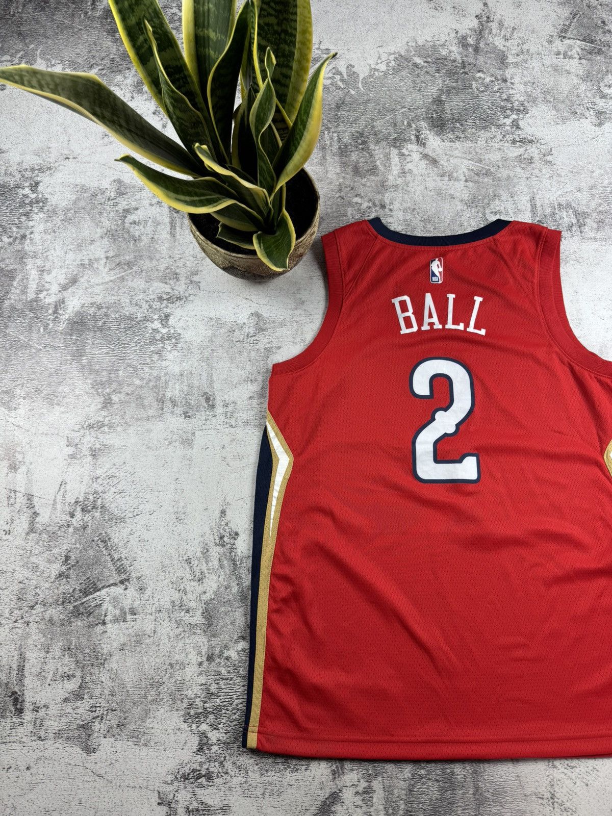 NBA New Orleans Pelicans Nike Jordan #2 Ball Rap Shirt Jersey Size US XL / EU 56 / 4 - 4 Thumbnail