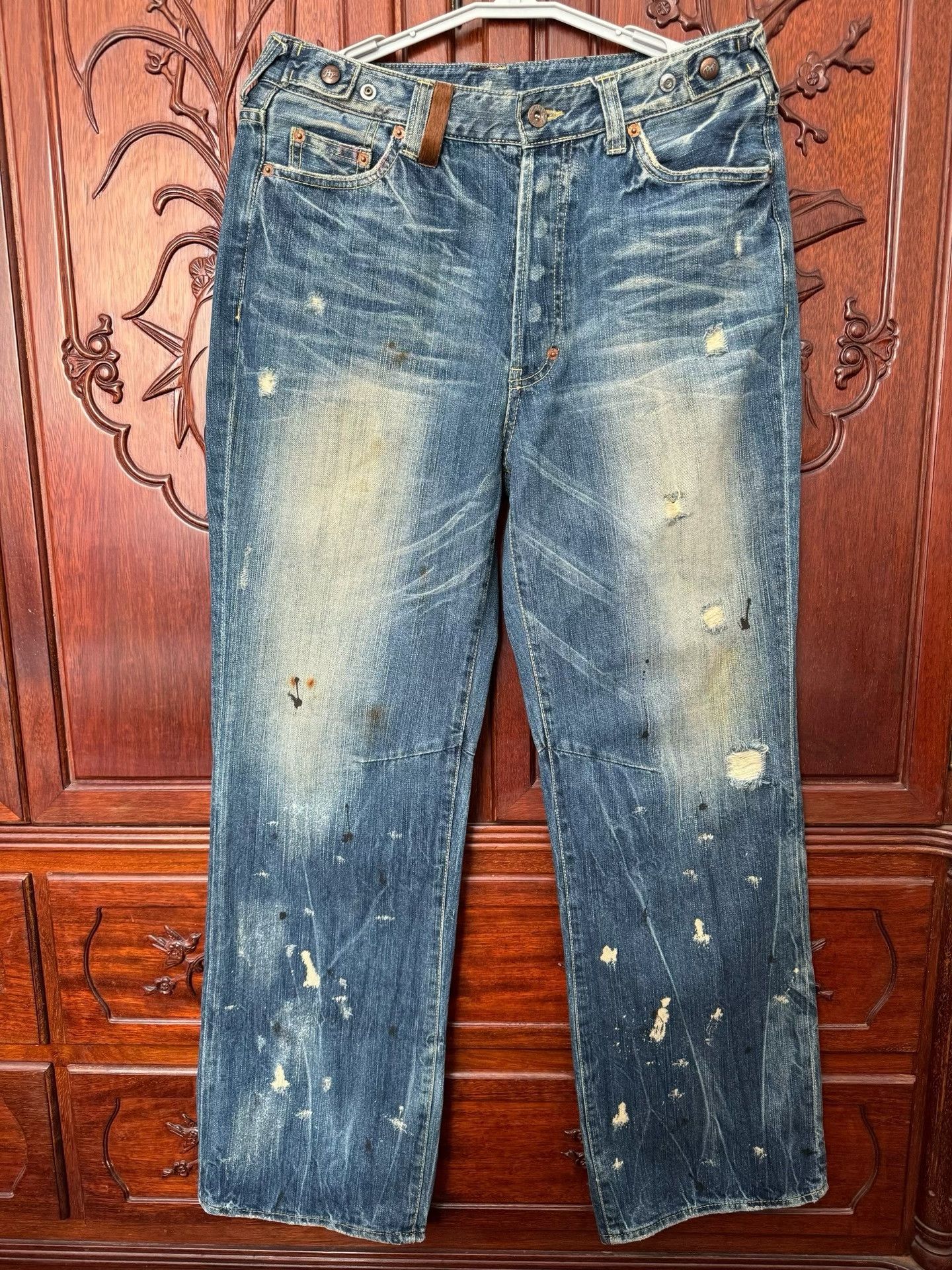 Prps PRPS Men's P33P01G Jeans Size US 32 / EU 48 - 1 Thumbnail