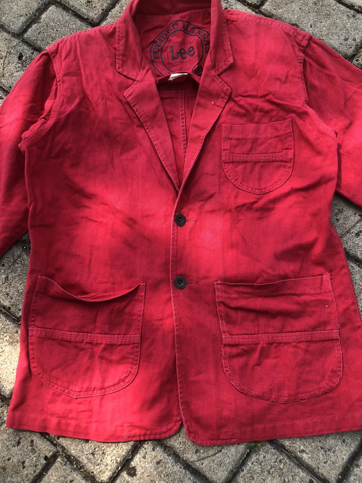 Lee × Vintage Lee kansas blazer vintage Size US M / EU 48-50 / 2 - 3 Thumbnail