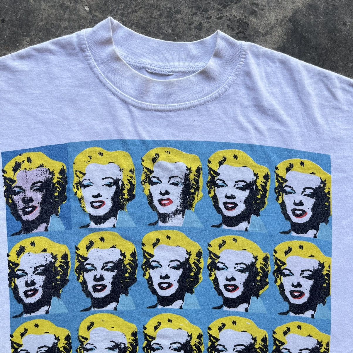 Andy Warhol 🔥Rare🔥Vintage 1993s Andy warhol maril monroe shirt Size US XL / EU 56 / 4 - 3 Thumbnail