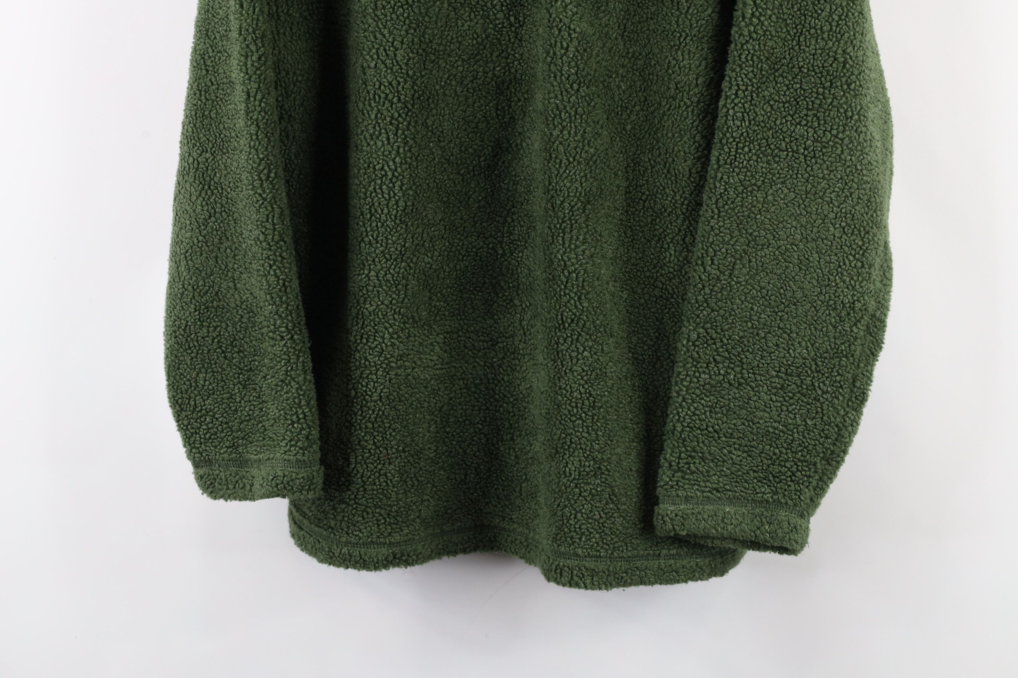 Vintage Vintage 90s Streetwear Deep Pile Fleece Half Zip Sweater Size M / US 6-8 / IT 42-44 - 3 Thumbnail