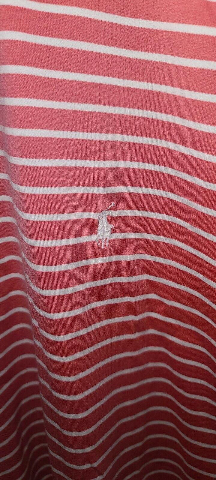 Polo Ralph Lauren Polo Ralph Lauren GOLF Shirt Men's XL Pink Stripe Cotton Size US XL / EU 56 / 4 - 2 Thumbnail