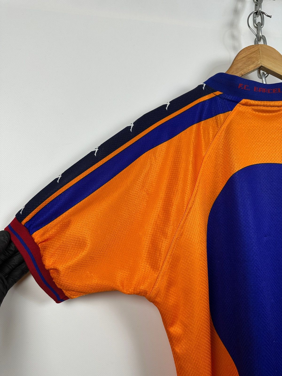 Kappa × Vintage 1997/98 Vintage Kappa FC Barcelona Away Soccer Jersey Size US M / EU 48-50 / 2 - 18 Thumbnail