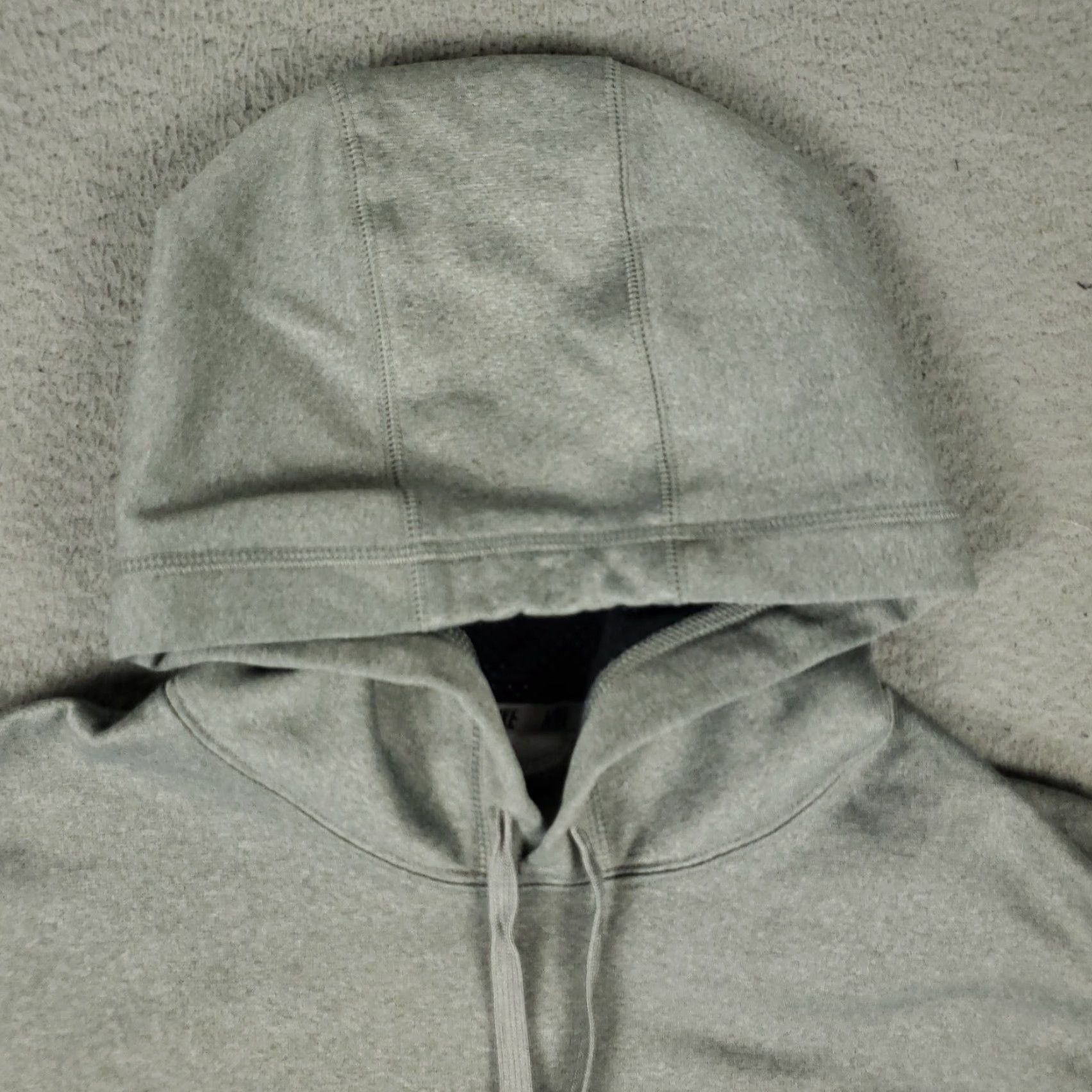 Nike Nike Mens Hoodie Sweatshirt Pullover Therma Fit Mock Neck Gray Size Large Sweatshirt Hoodie Size US L / EU 52-54 / 3 - 2 Thumbnail