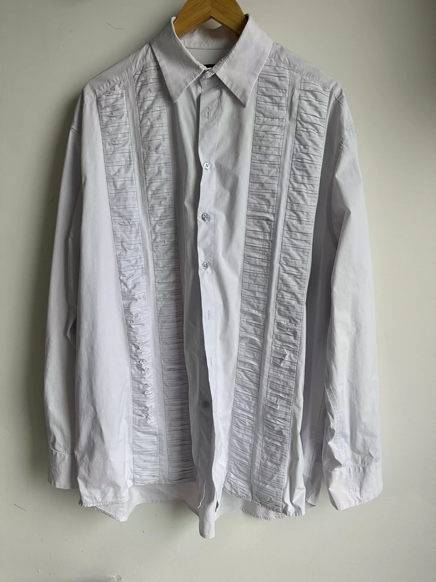 Raf Simons Raf Simons Light blue silhouette shirt Size US XL / EU 56 / 4 - 1 Thumbnail