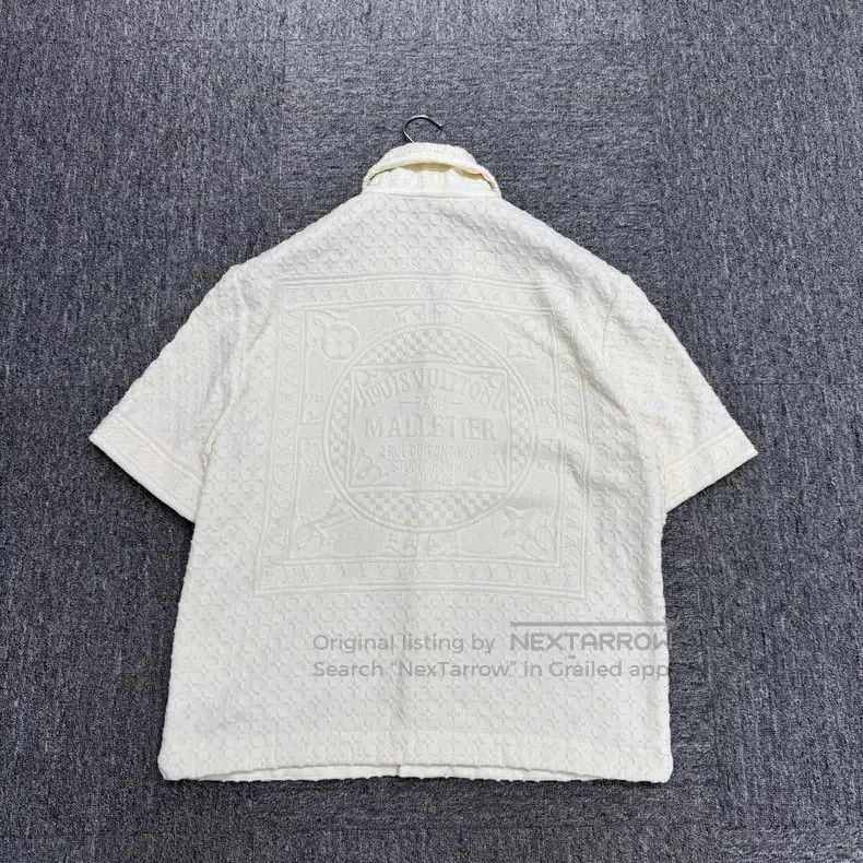 Louis Vuitton Louis Vuitton Fw25 jacquard towel short sleeve shirt Size US S / EU 44-46 / 1 - 5 Thumbnail
