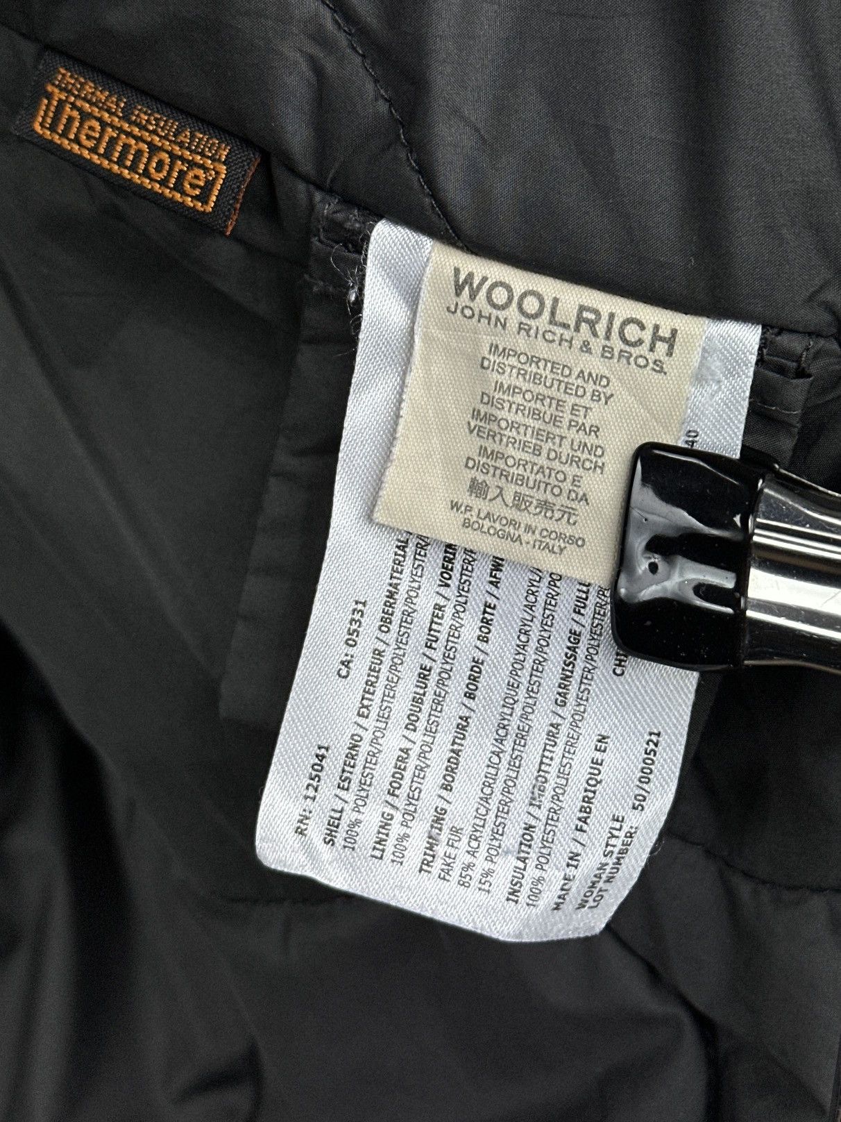 Woolrich Woolen Mills Woolrich Thermore Nylon Parka Jacket Full Zip Women’s Size M Size M / US 6-8 / IT 42-44 - 18 Thumbnail