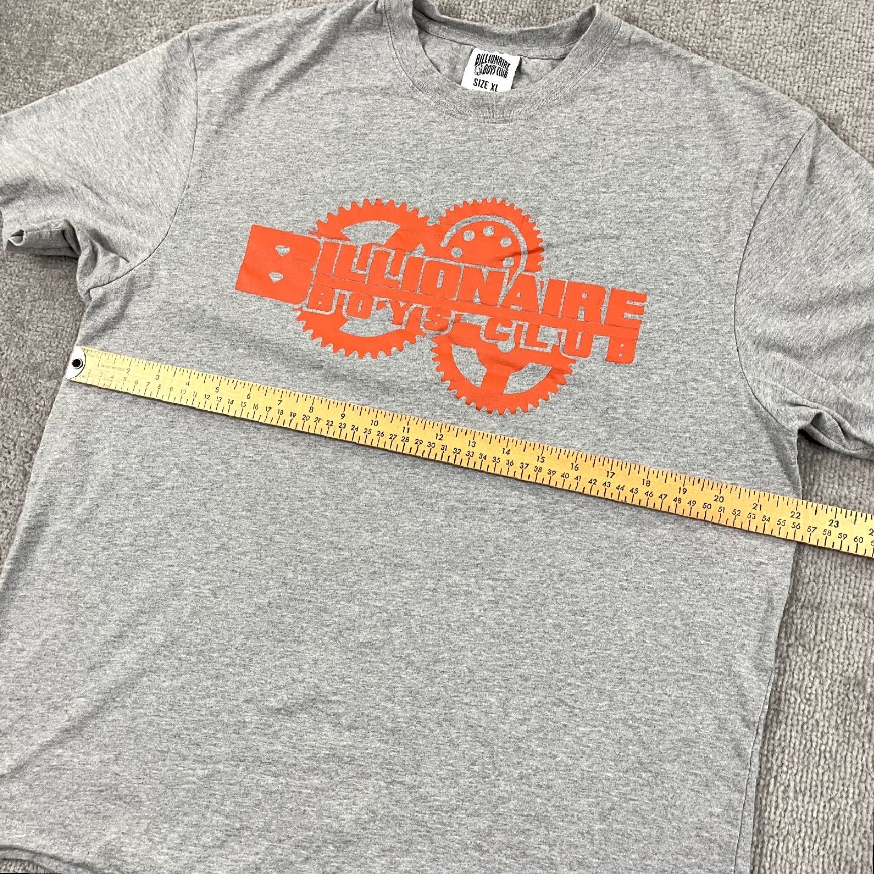 Billionaire Boys Club Billionaire Boys Club BBC Shirt Mens XL Gray Gears Graphic Streetwear Size US XL / EU 56 / 4 - 5 Thumbnail