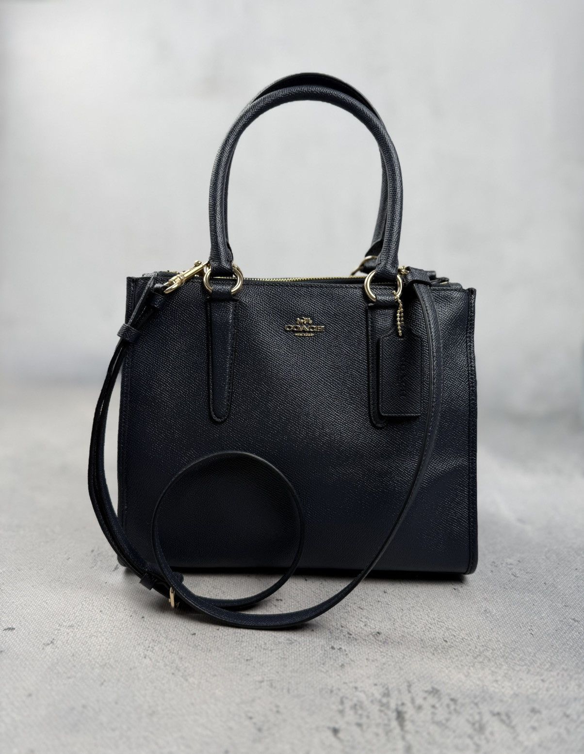 Coach Coach Crosby Carryall F14928 Leather Mini Tote Crossbody Bag Size ONE SIZE - 17 Thumbnail