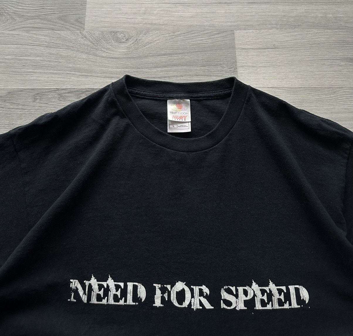 Vintage Vintage T-shirt fruit of the loom Need for Speed Size US L / EU 52-54 / 3 - 5 Thumbnail