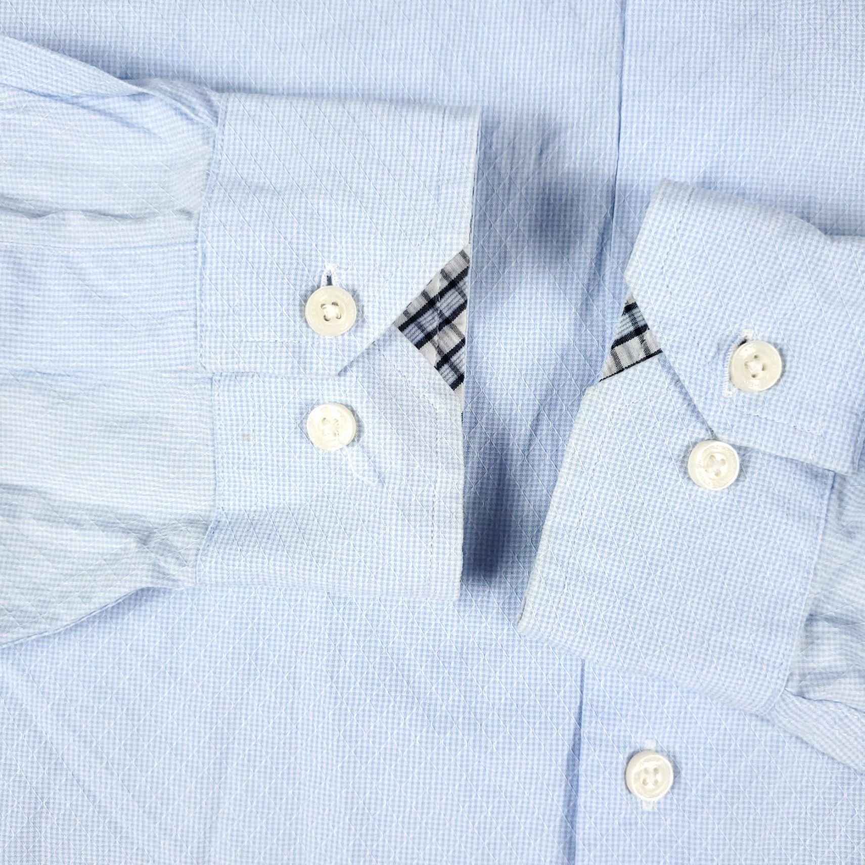 Ben Sherman VINTAGE Ben Sherman Shirt Mens Large Blue Casual Button Up Long Sleeve Size US L / EU 52-54 / 3 - 3 Thumbnail