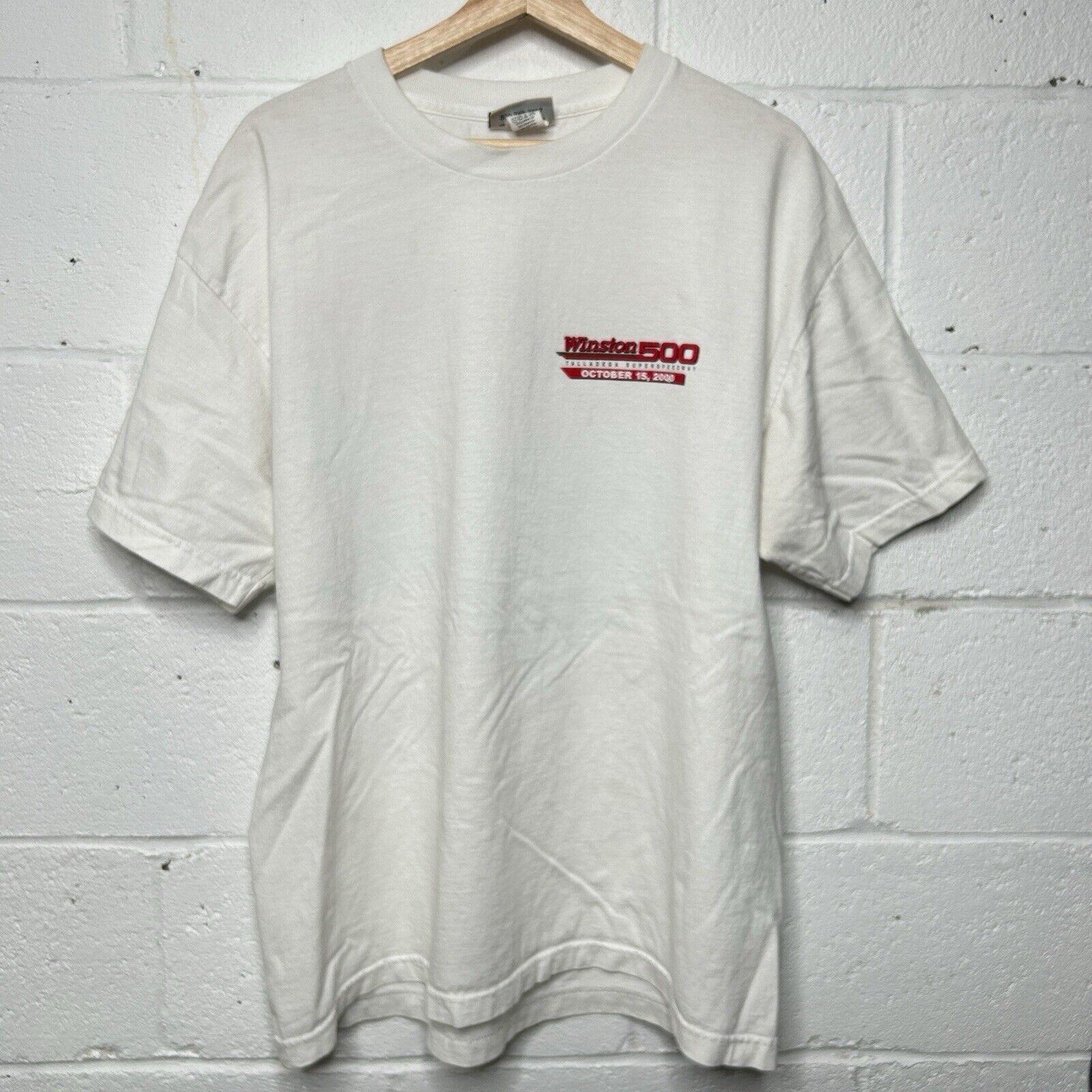 Vintage Vintage Y2K October 2000 Winston 500 Talladega Nascar Tee Size US XL / EU 56 / 4 - 2 Thumbnail