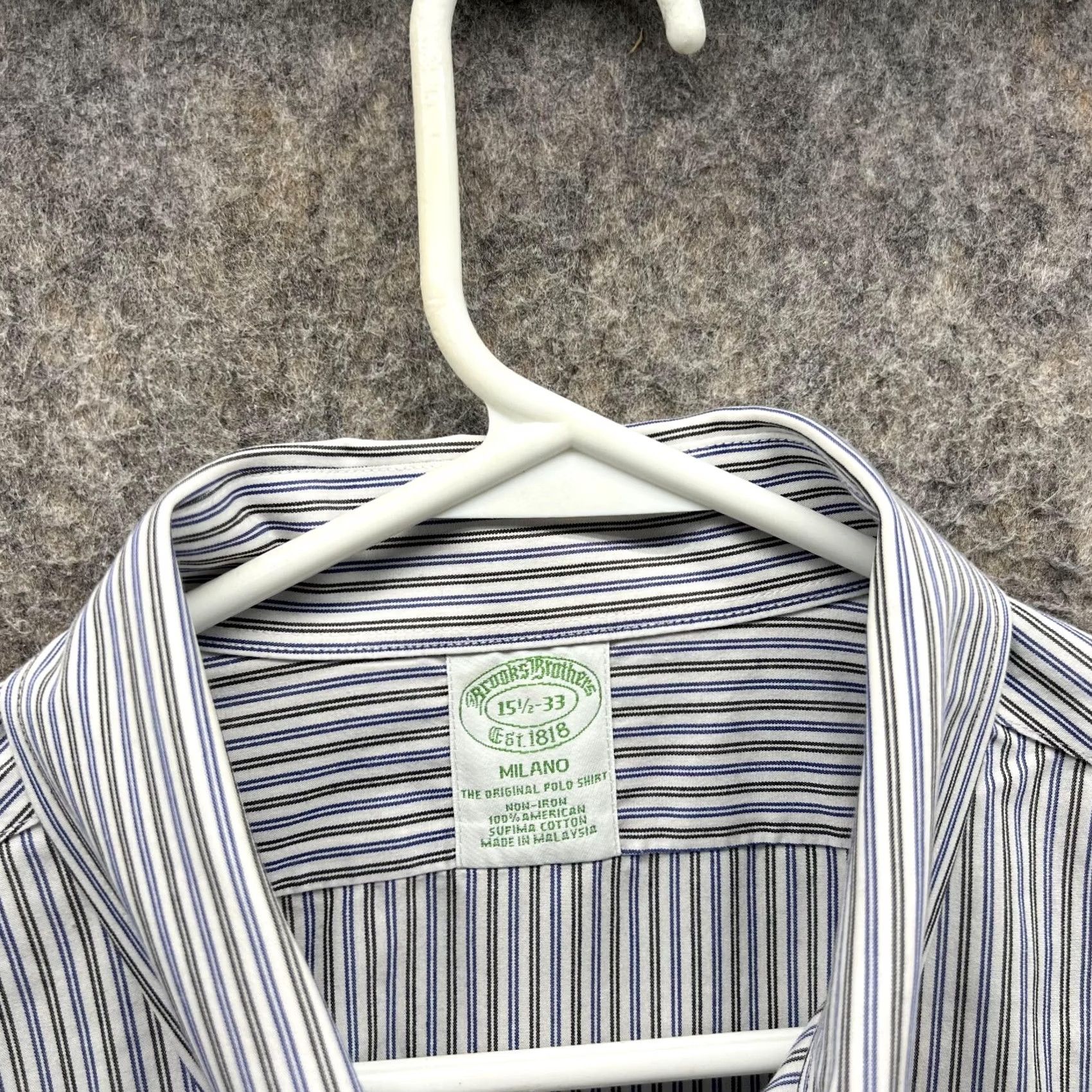 Brooks Brothers Brooks Brothers Shirt Men 15.5 33 Adult Pink Casual Button Down Milano Preppy Striped Long Sleeve Button-Up Collared 40 in Chest Regular Size US L / EU 52-54 / 3 - 6 Thumbnail