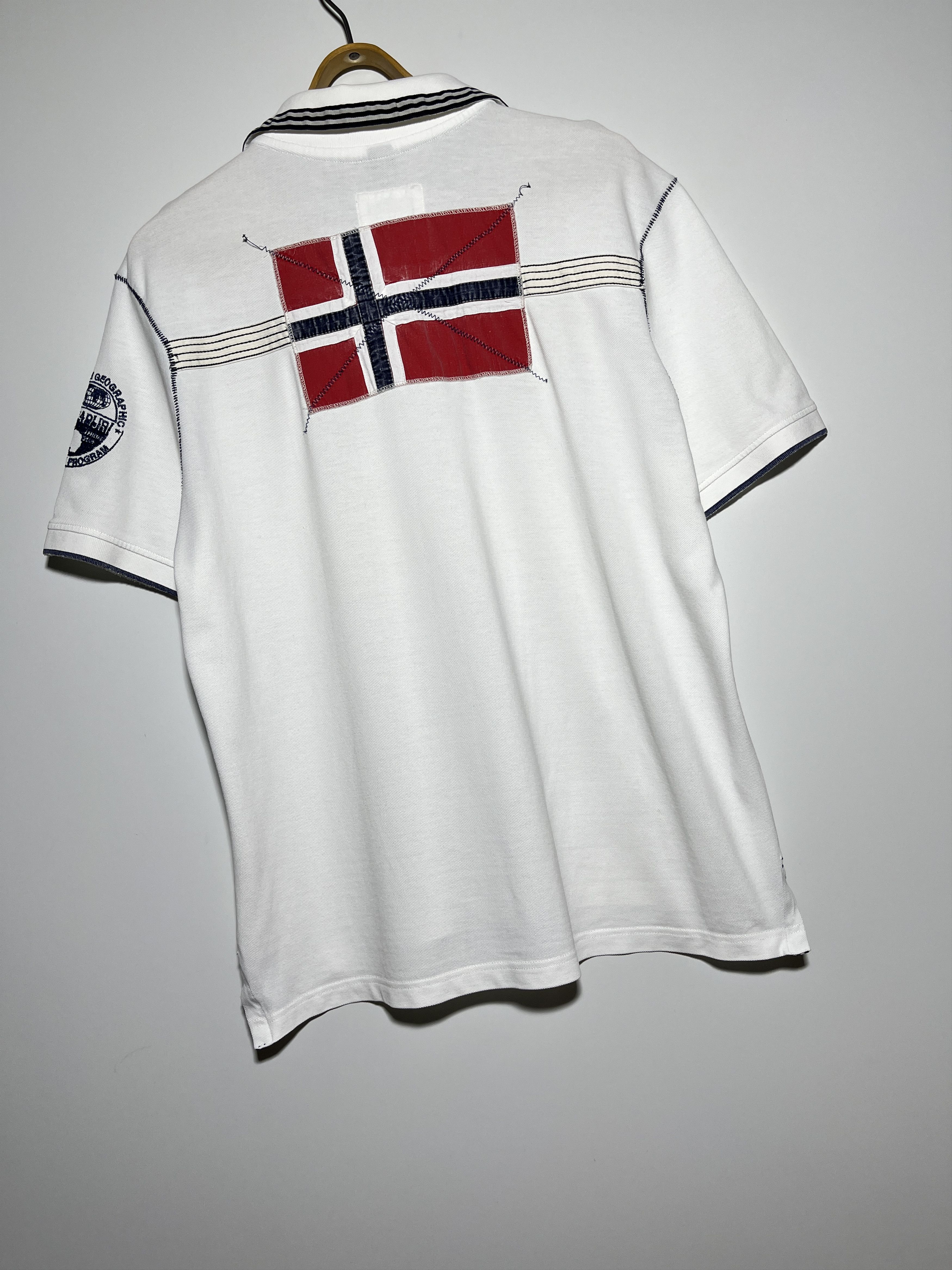 Napapijri Napapijri Research Program Big Flag Polo Shirt Size XL Size US XL / EU 56 / 4 - 6 Thumbnail