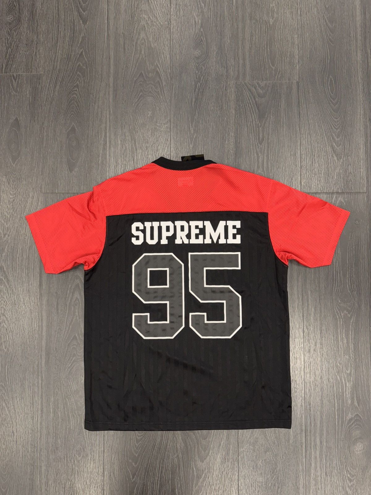 Supreme Supreme Dirt Ol’ Bastard Football Jersey (Red) Size US S / EU 44-46 / 1 - 2 Thumbnail