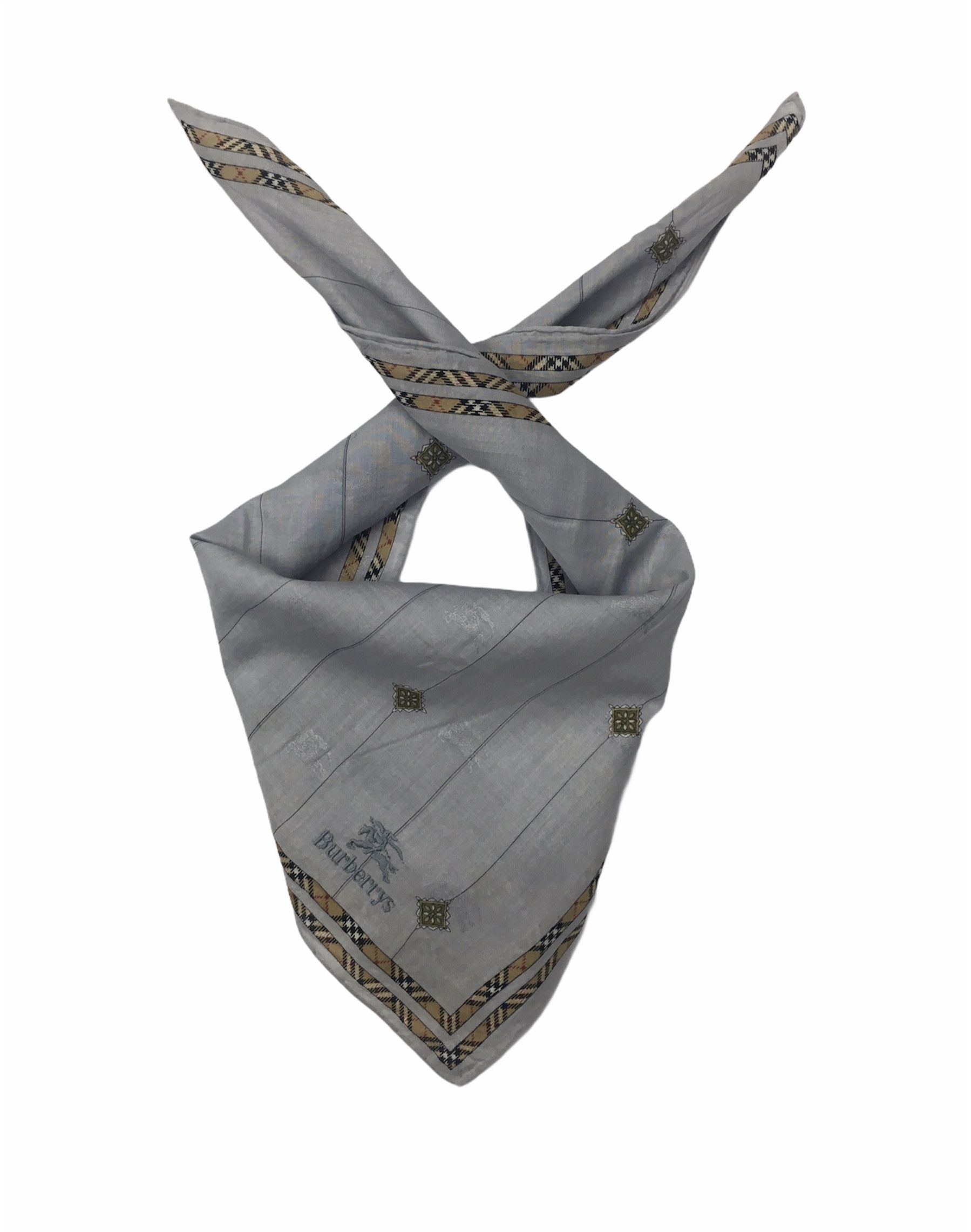 Burberry Burberry Handkerchief Rare Design - HKC0006 Size ONE SIZE - 2 Thumbnail