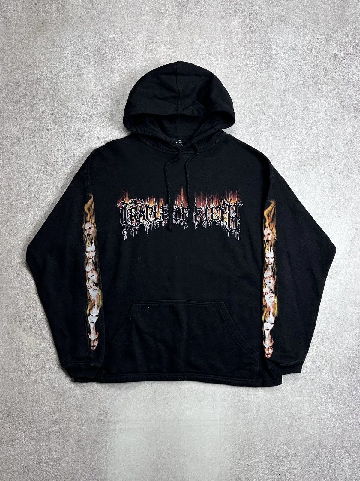 Band Tees Vintage Cradle Of Filth Rare Double Side Hoodie Rare L Size US L / EU 52-54 / 3 - 1 Thumbnail