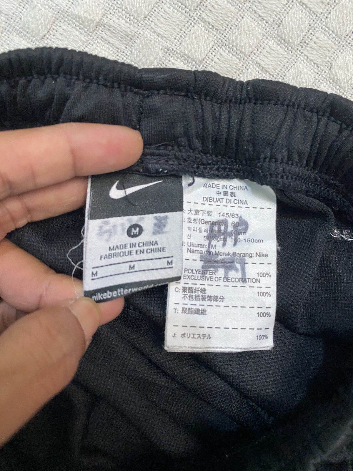 Carhartt Wip × Nike 💥 VINTAGE NIKE SUPER BAGGY 90S WIDE LEG TRACK PANTS Y2K Size US 32 / EU 48 - 3 Thumbnail