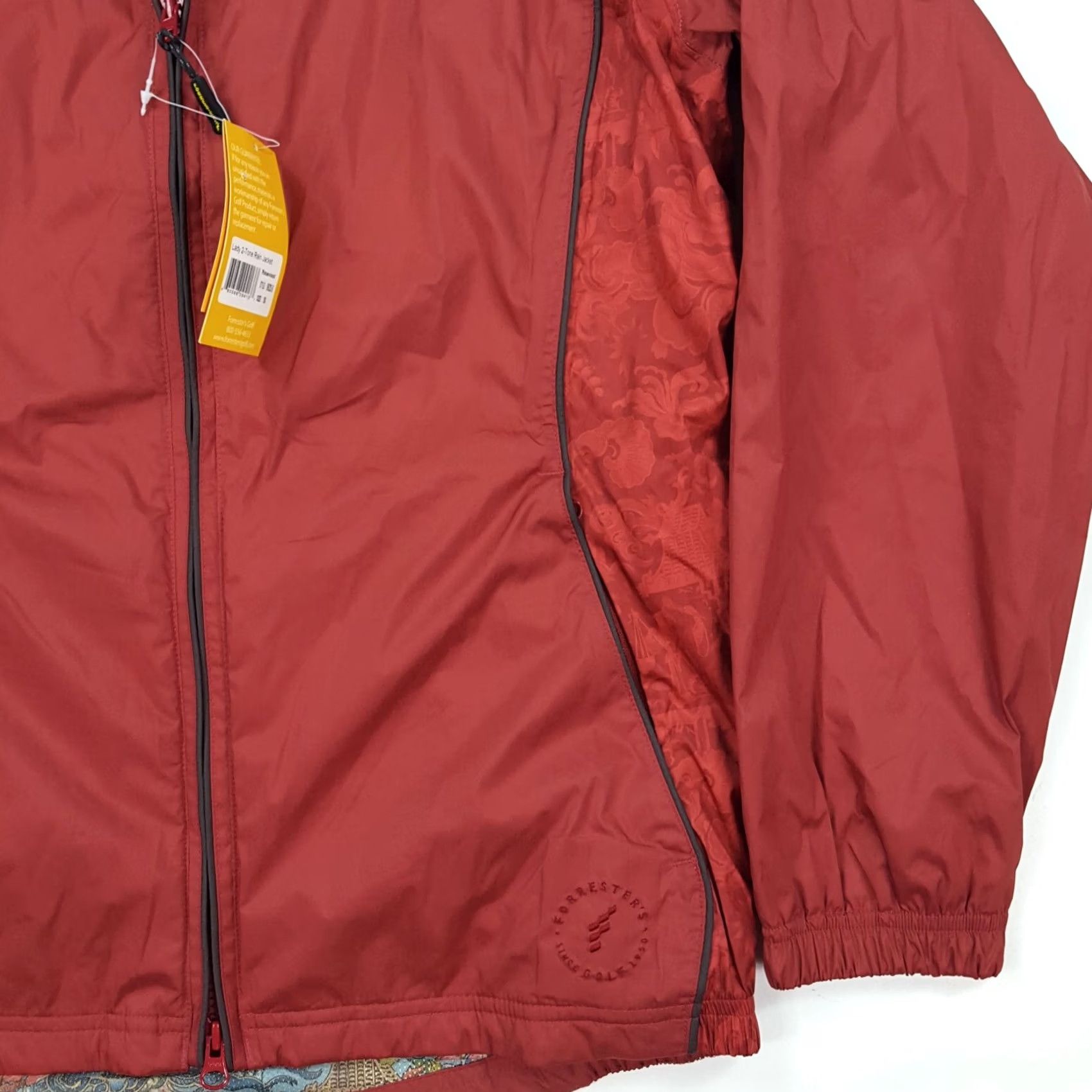 Vintage VINTAGE Forrester's Red Chinese Outdoor Women's S Zip Up Golf Windbreaker Jacket Y2K 90s Size S / US 4 / IT 40 - 7 Thumbnail