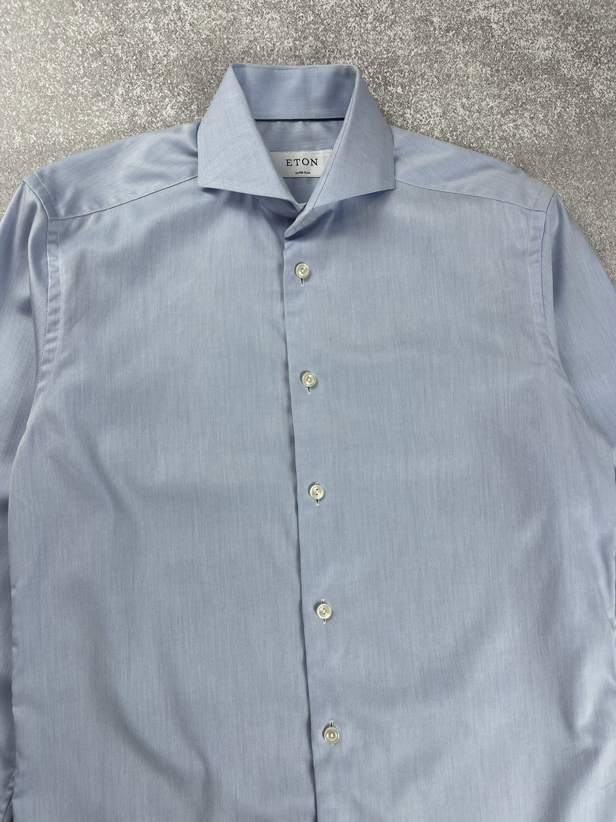 Eton Eton Cotton Long Sleeve Shirt Set Super Slim Size 38 Size US S / EU 44-46 / 1 - 5 Thumbnail
