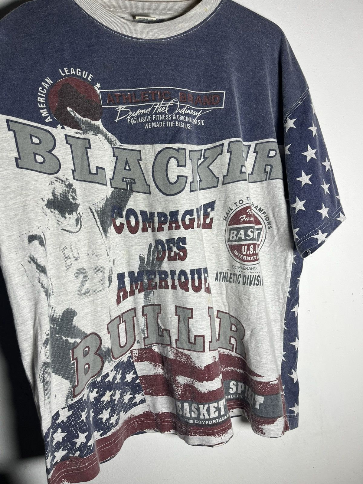 NBA × Vintage Vintage Over Print NBA BLACKER BULLER Size US L / EU 52-54 / 3 - 3 Thumbnail