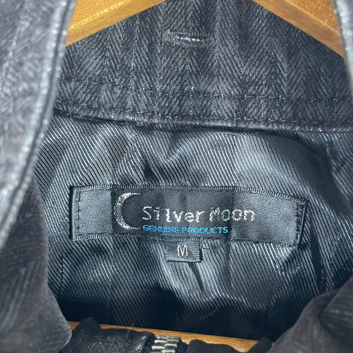 Japanese Brand Silver Moon Japan Denim Jeans Rider Jacket Size US M / EU 48-50 / 2 - 7 Thumbnail