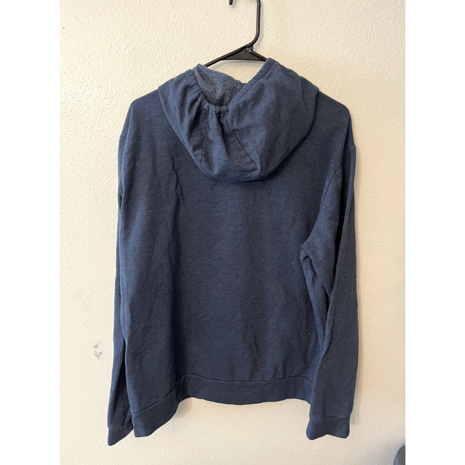 Eddie Bauer Eddie Bauer Hoodie Men’s Size Large Blue Solid Pullover Long Sleeve Cotton Polyester Fleece Size US L / EU 52-54 / 3 - 3 Thumbnail