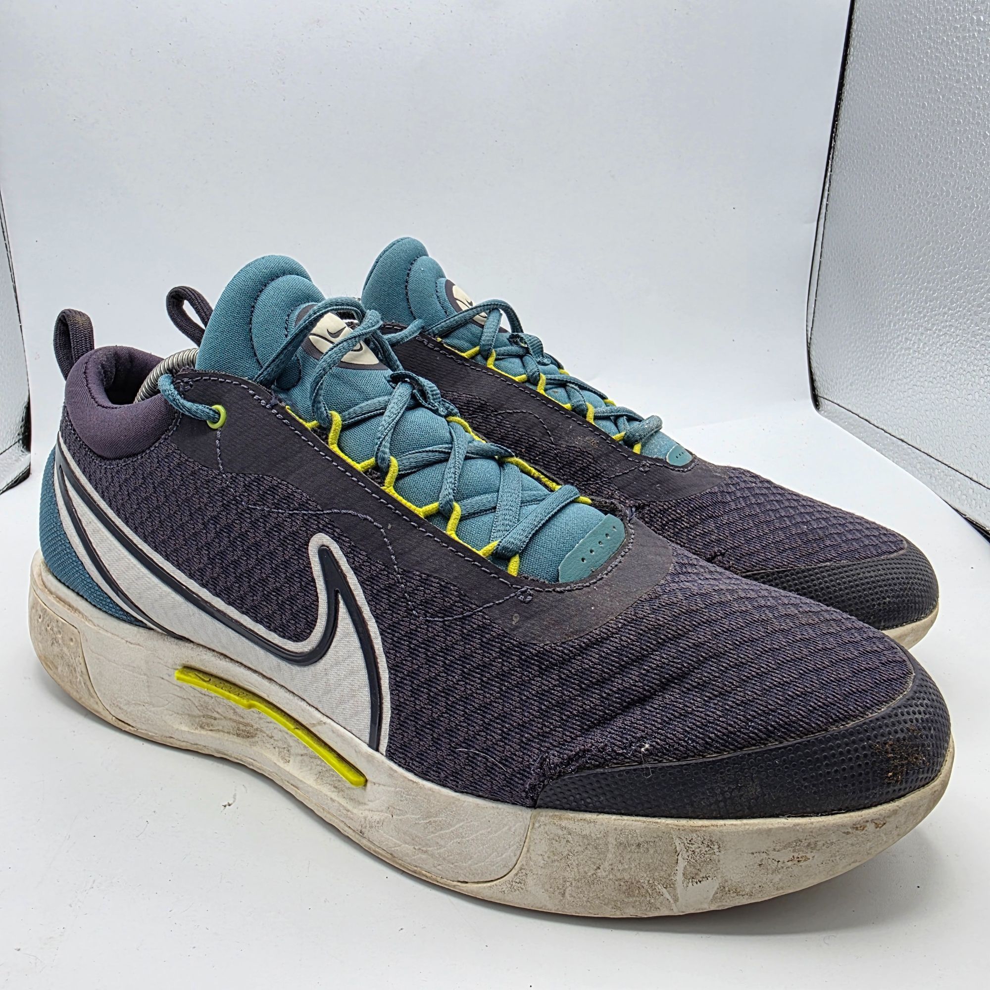 Nike Nike Court Zoom Pro Hard Court Mens Size 10.5 Purple Blue Sh Size US 10.5 / EU 43-44 - 1 Thumbnail