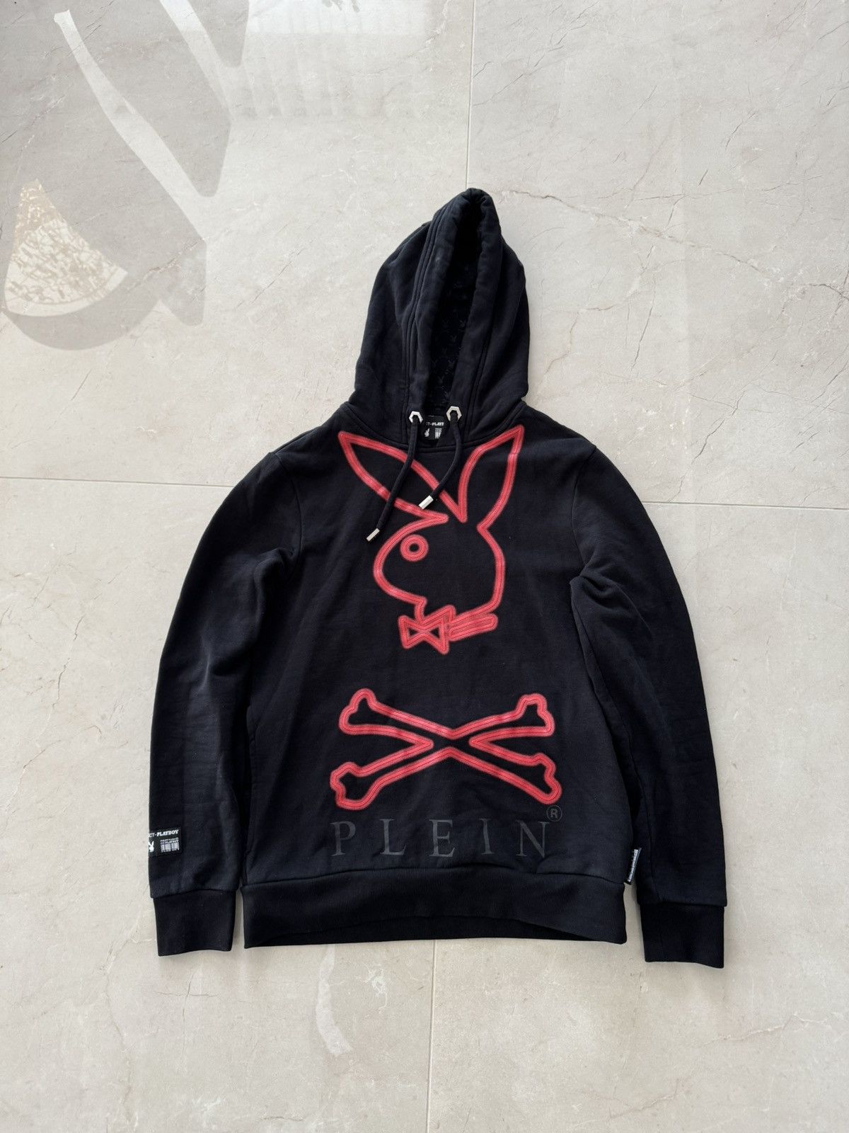Philipp Plein Project-Playboy Black Hoodie