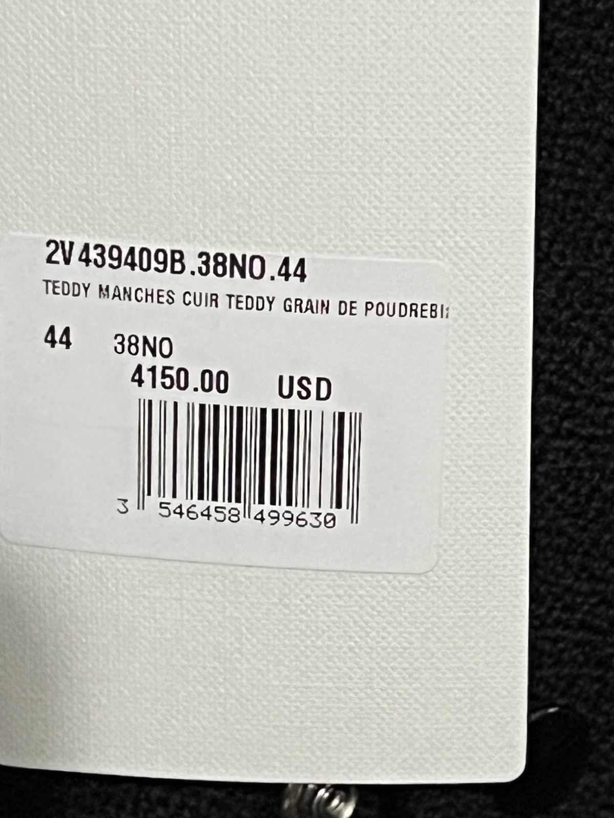 Celine Celine Christian Marclay 'KABLOOSH' Teddy Jacket Size US XS / EU 42 / 0 - 5 Thumbnail