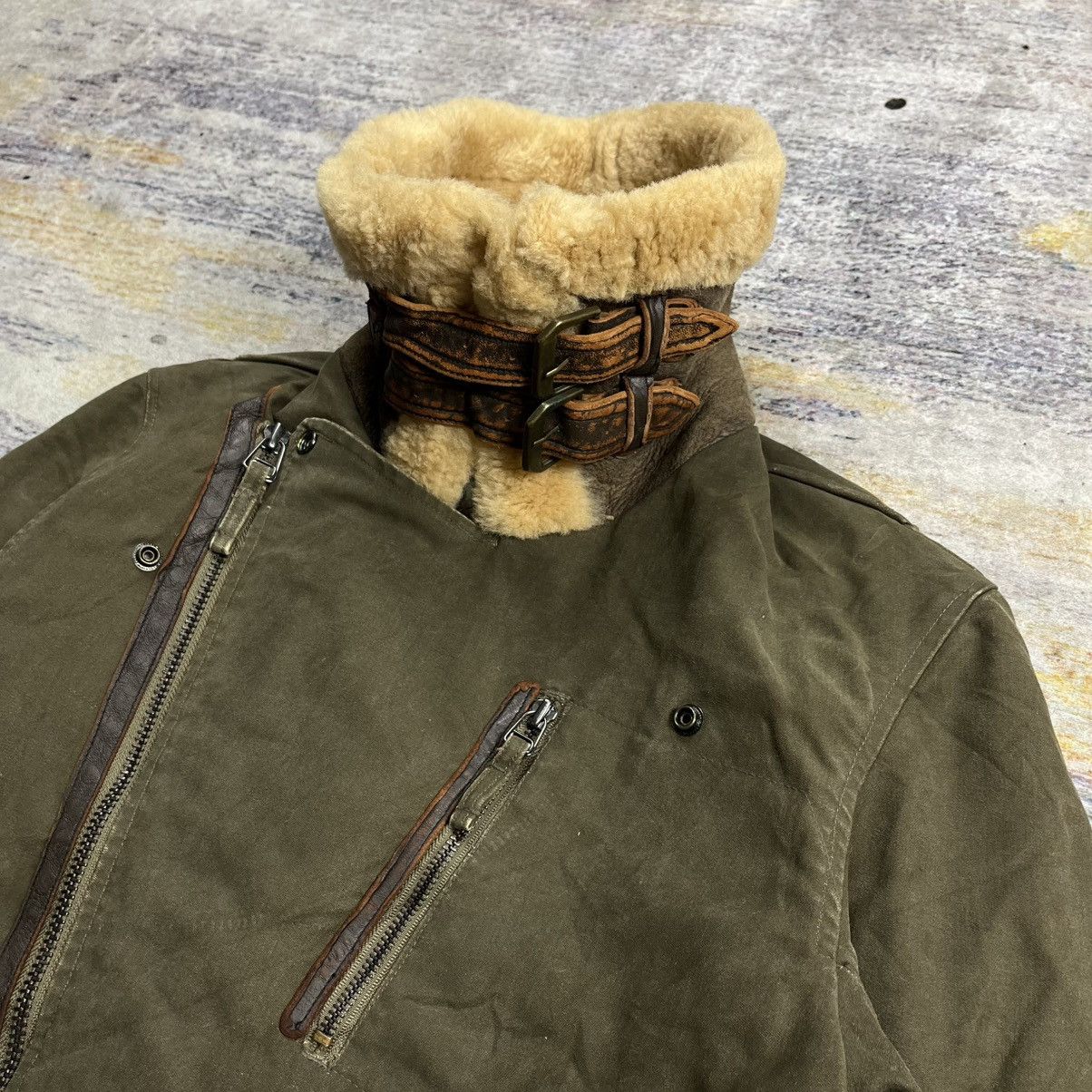 Tornado Mart Luva Tram double rider jacket mix leather Size US M / EU 48-50 / 2 - 5 Thumbnail