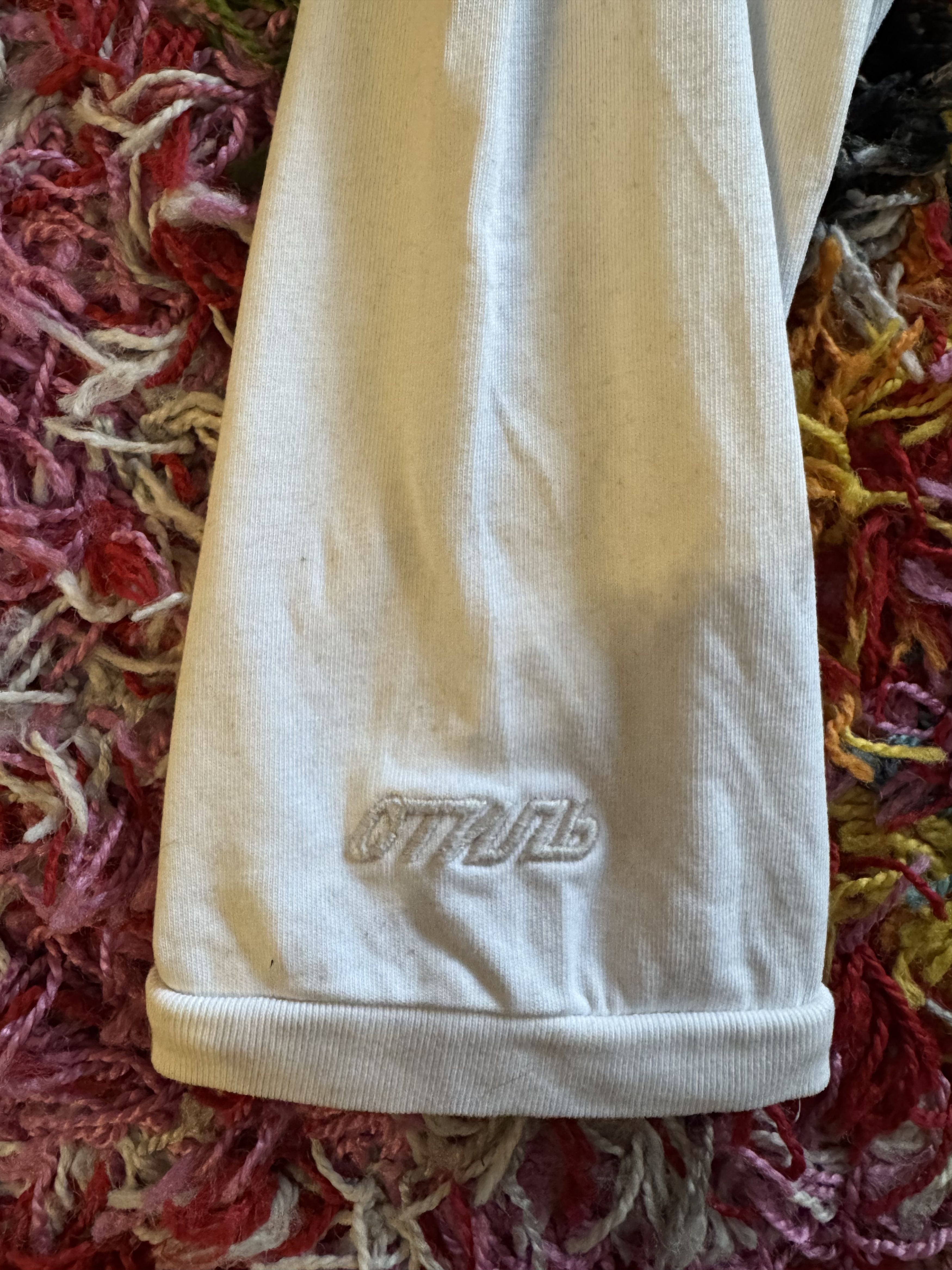 Heron Preston Heron Preston Mock Neck White XL Long Sleeve T-Shirt Size US XL / EU 56 / 4 - 4 Thumbnail