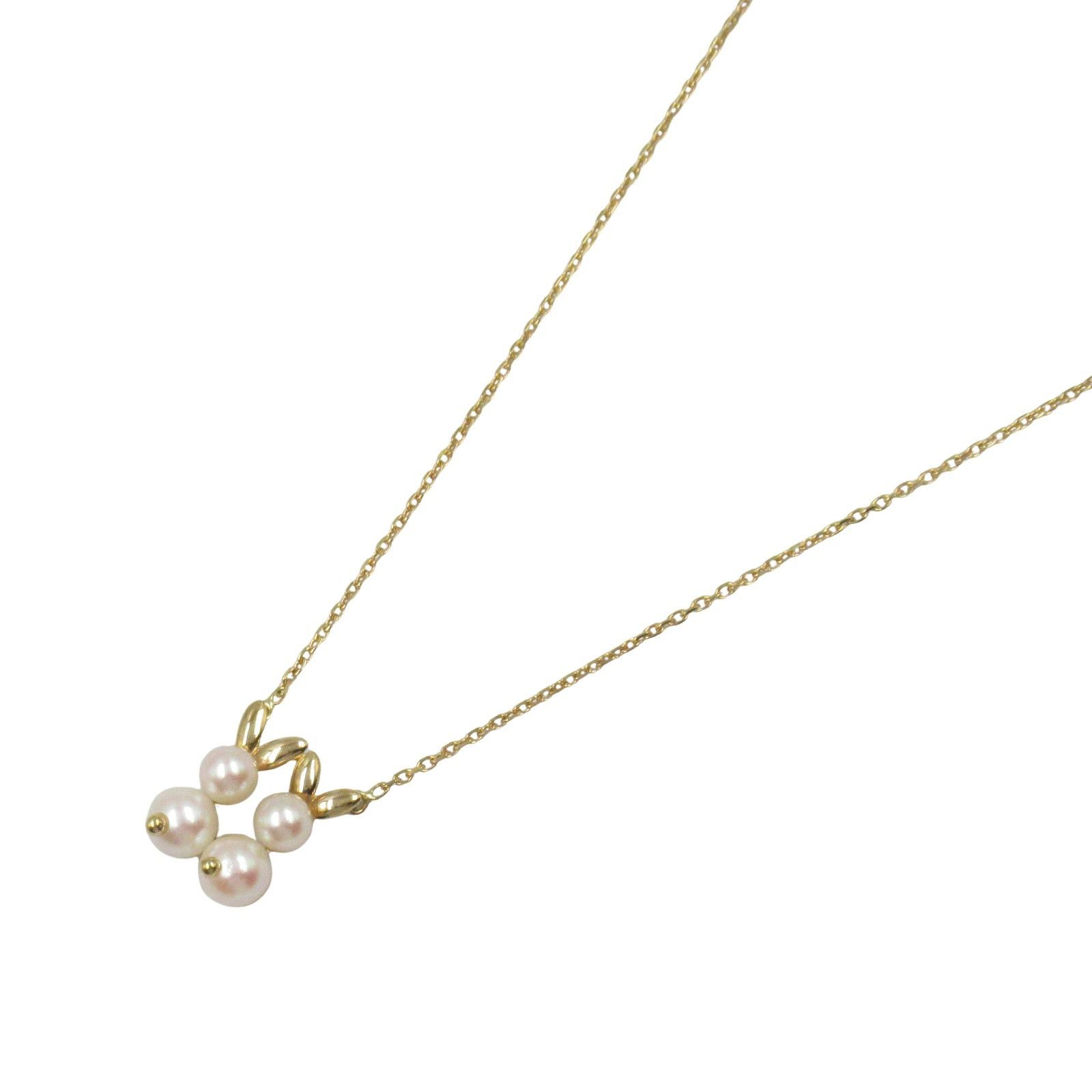 Van Cleef & Arpels Van Cleef Arpels Pearl Necklace K18Wg (White Gold) White Size ONE SIZE - 1 Thumbnail