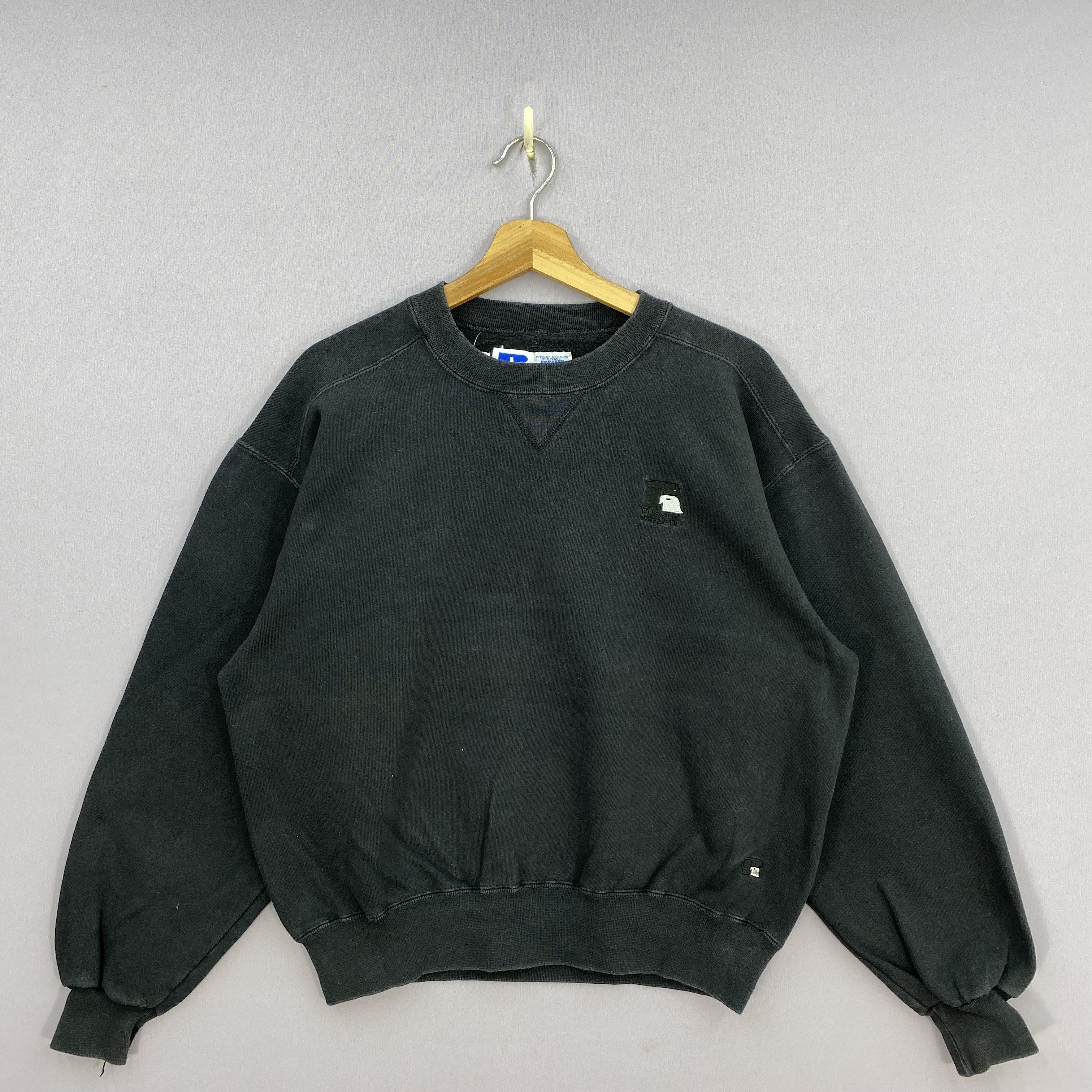 Vintage Vintage 90s Russell Athletic USA Sweatshirt Pullover Jumper Size US L / EU 52-54 / 3 - 2 Thumbnail