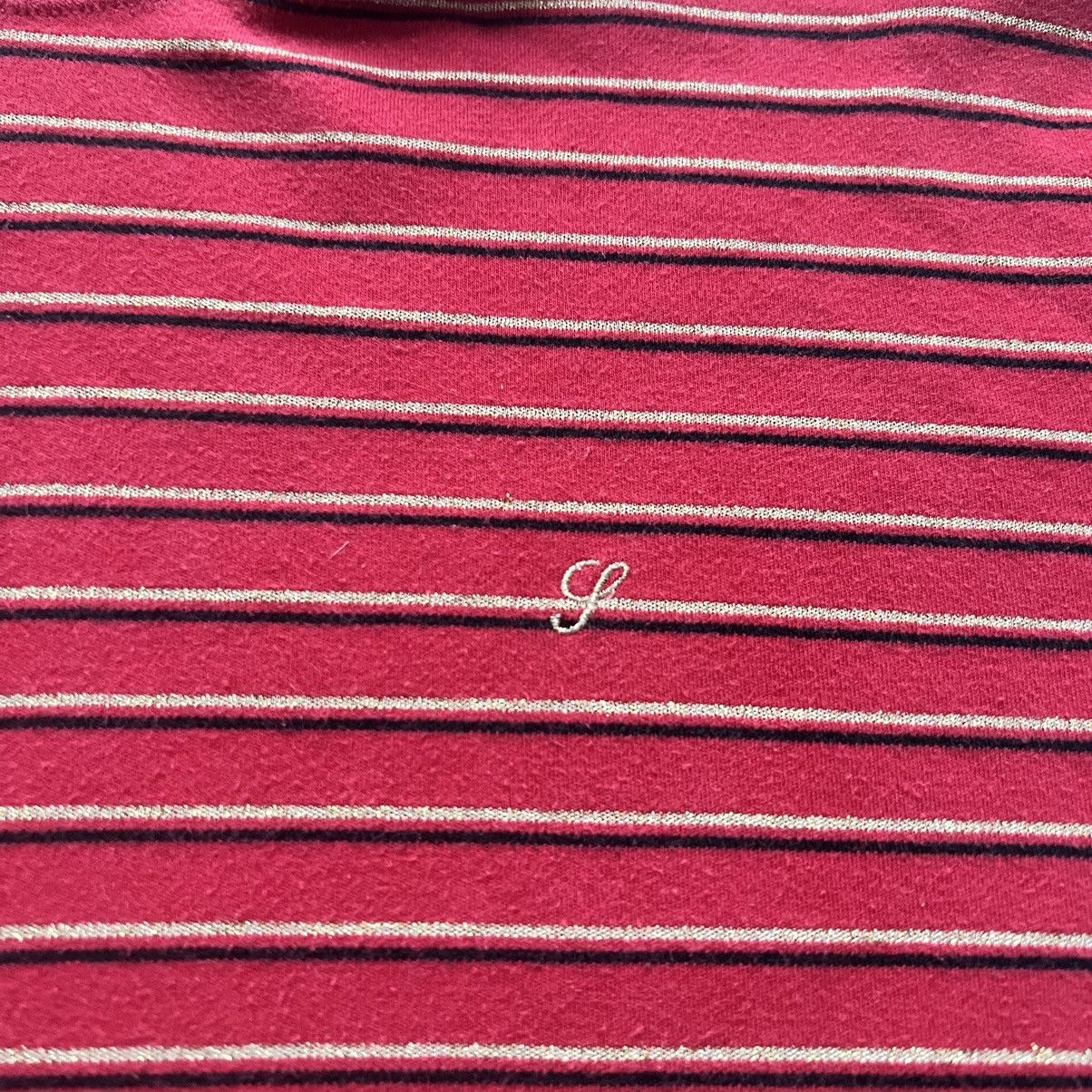Supreme Supreme Gold Stripe Turtleneck Top Red XL Size US XL / EU 56 / 4 - 5 Thumbnail