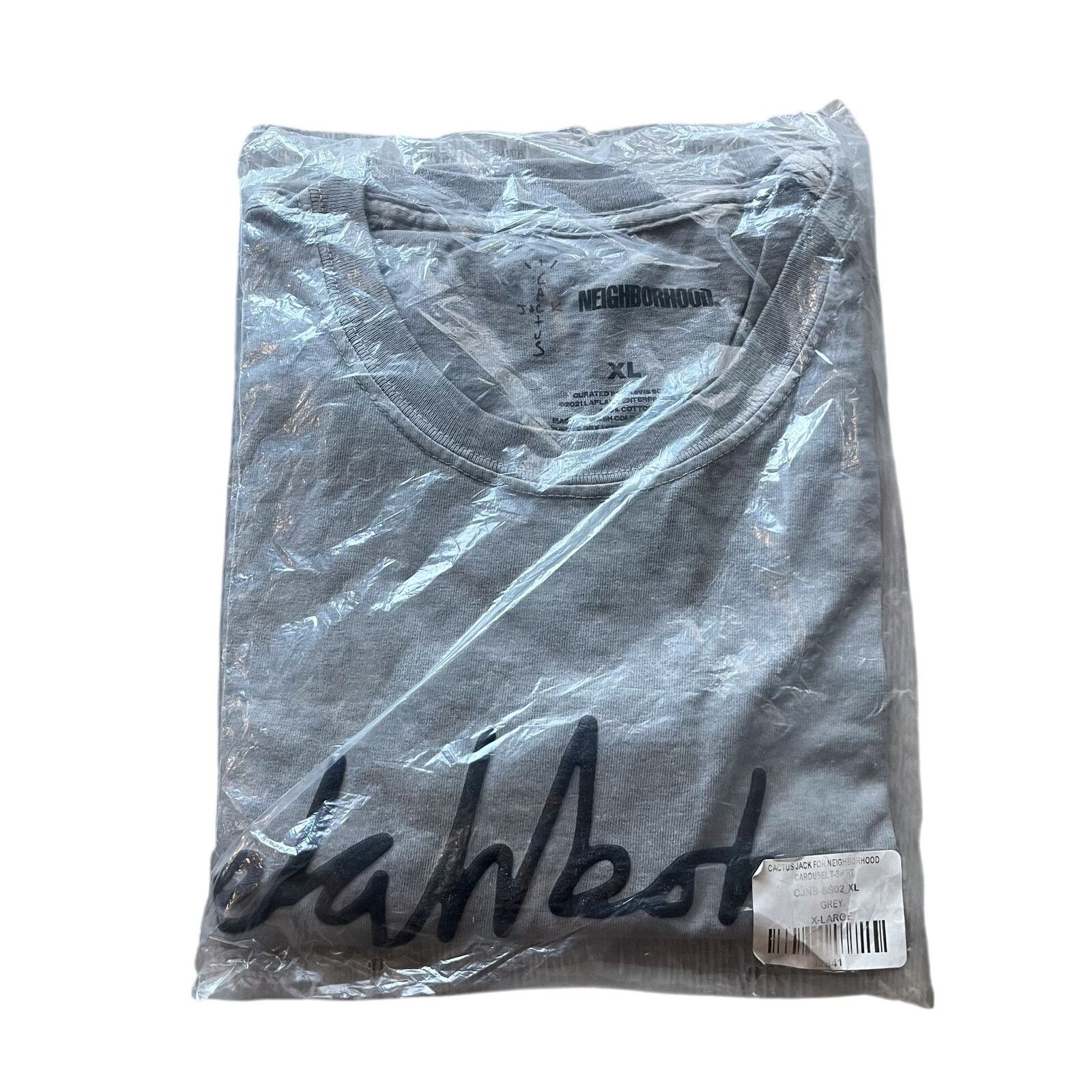 Neighborhood × Travis Scott Travis Scott Neighborhood Carousel T Shirt SS21 Deadstock XL Size US XL / EU 56 / 4 - 6 Thumbnail