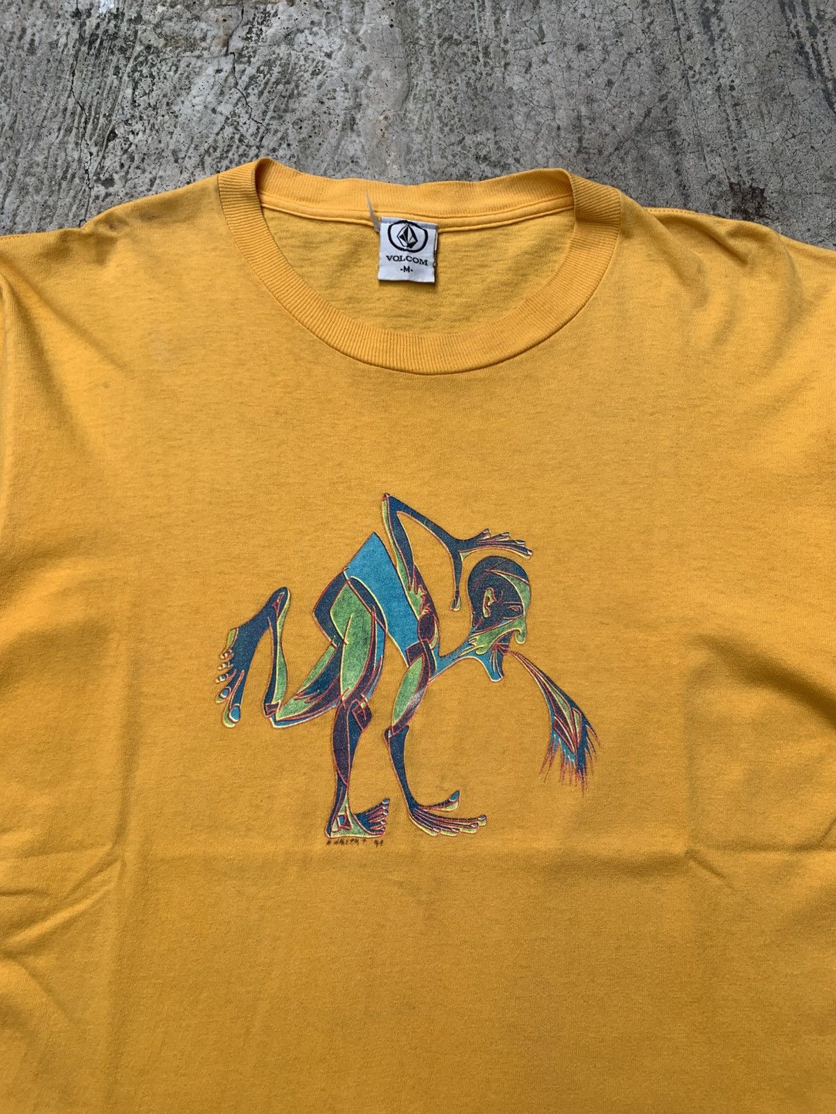 Volcom Vintage 90's volcom tshirt Size US M / EU 48-50 / 2 - 2 Thumbnail